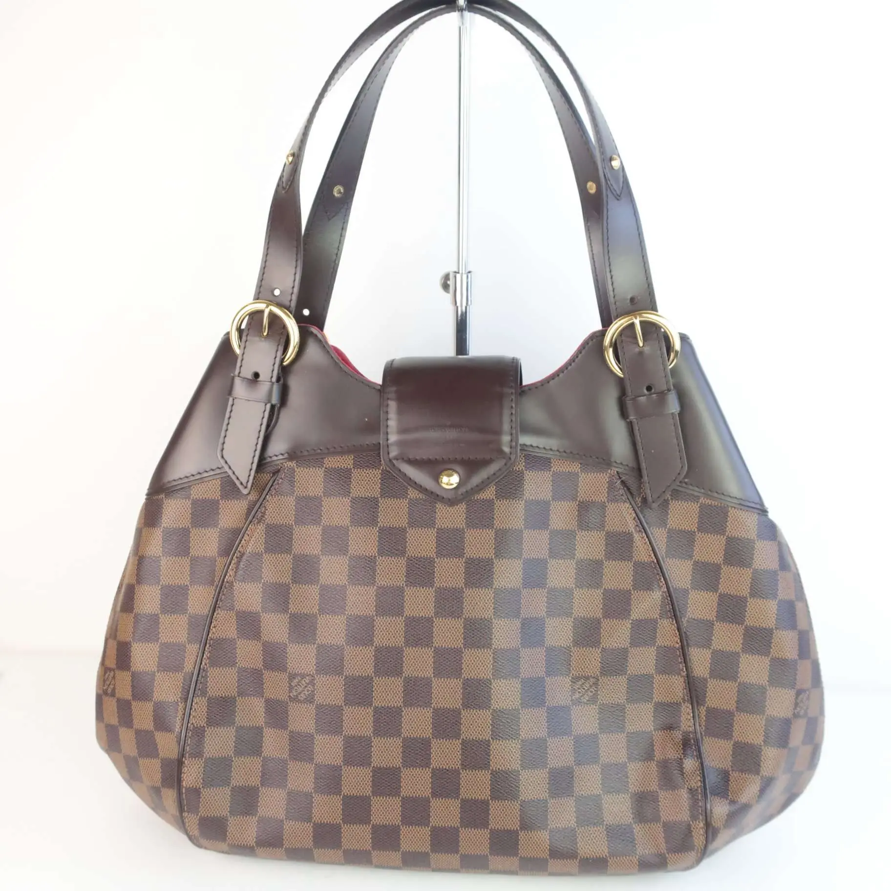 Louis Vuitton Damier Ebene Sistina GM Bag - Image 14