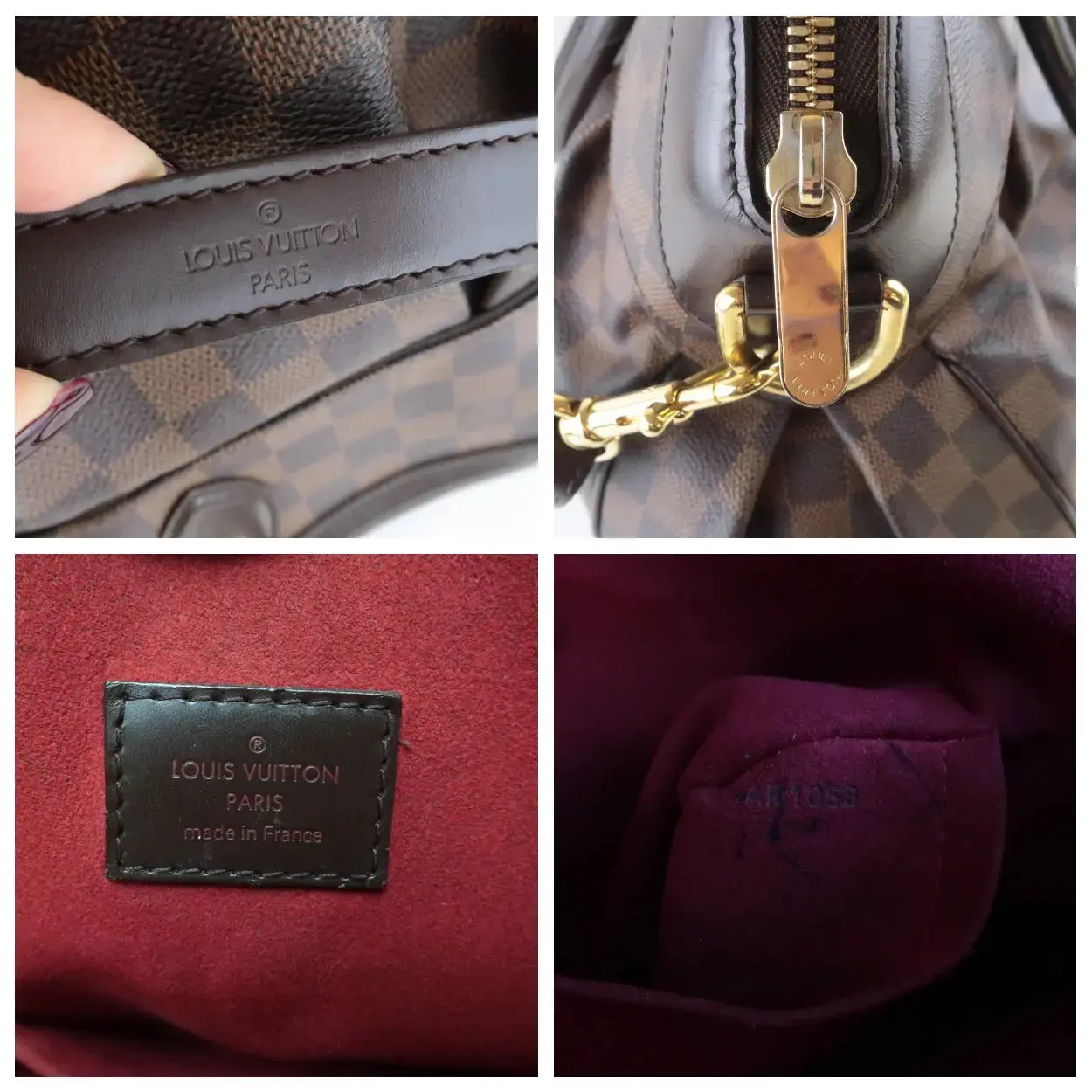 Louis Vuitton Damier Ebene Trevi GM Shoulder Bag - Image 5