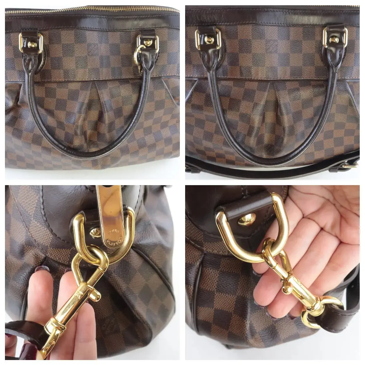 Louis Vuitton Damier Ebene Trevi GM Shoulder Bag - Image 6