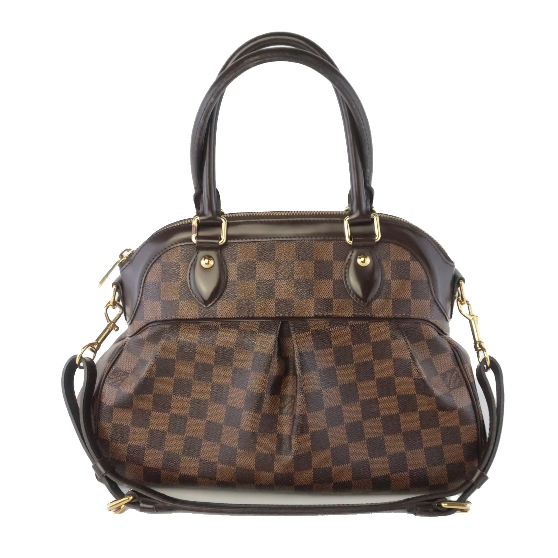 Louis Vuitton Damier Ebene Trevi PM Shoulder Bag - Image 2