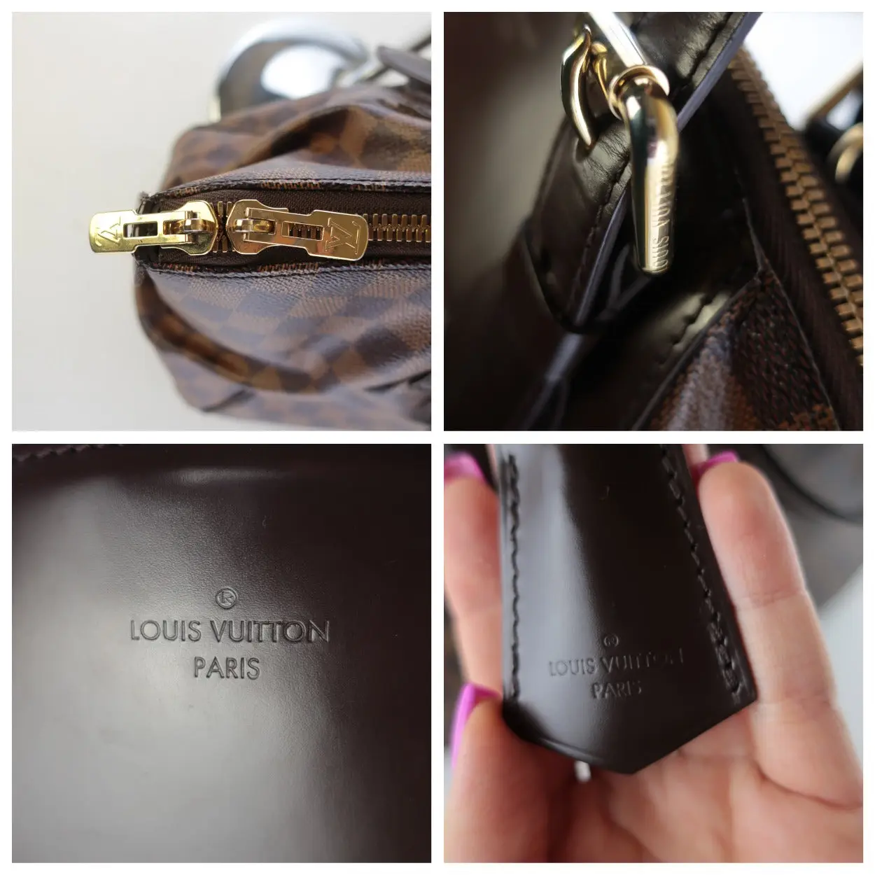 Louis Vuitton Damier Ebene Verona GM Shoulder Bag - Image 21