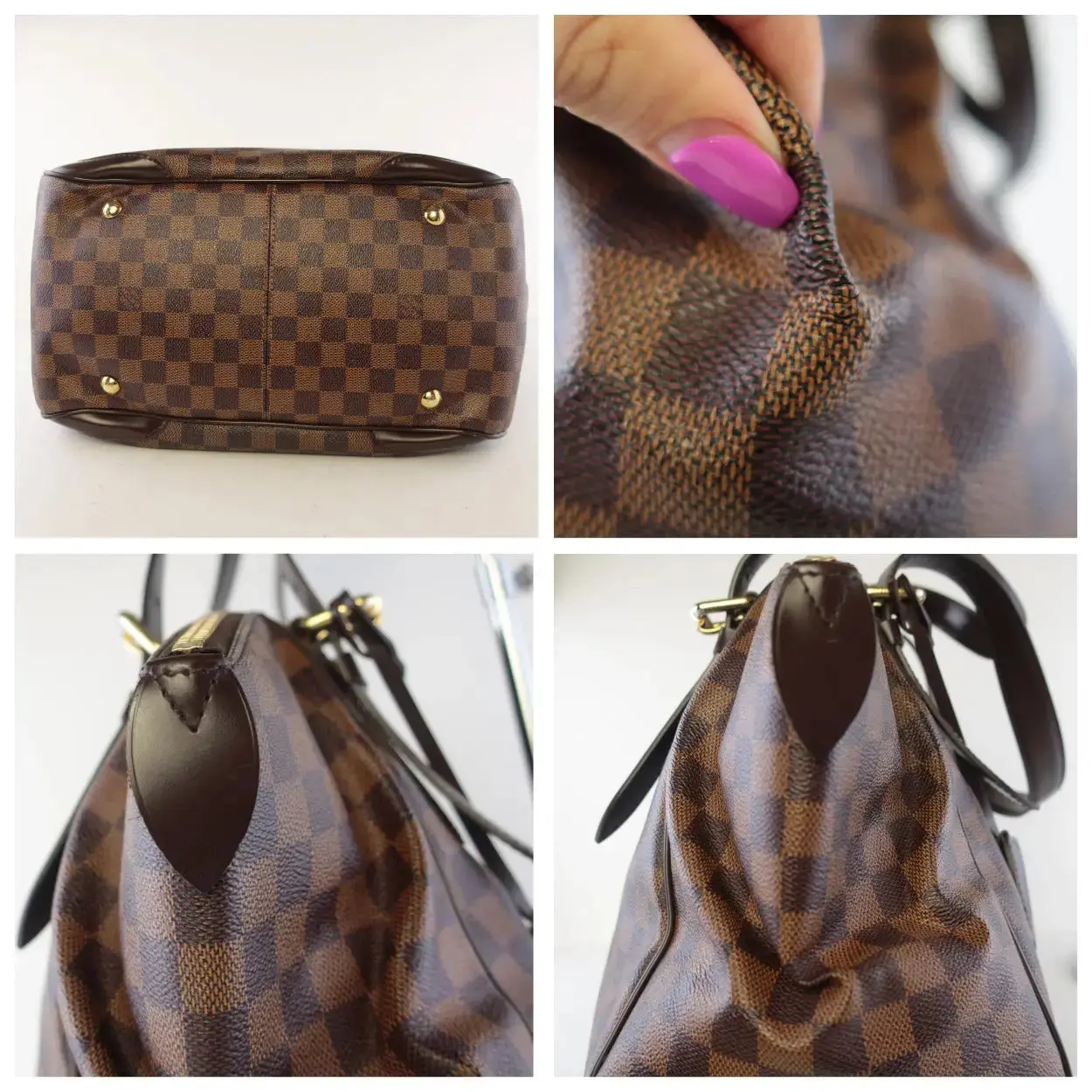 Louis Vuitton Damier Ebene Verona GM Shoulder Bag - Image 30