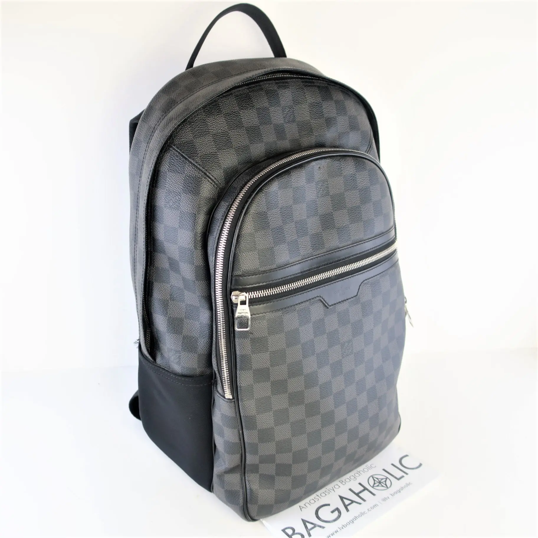 Louis Vuitton Damier Graphite Michael Backpack - Image 3