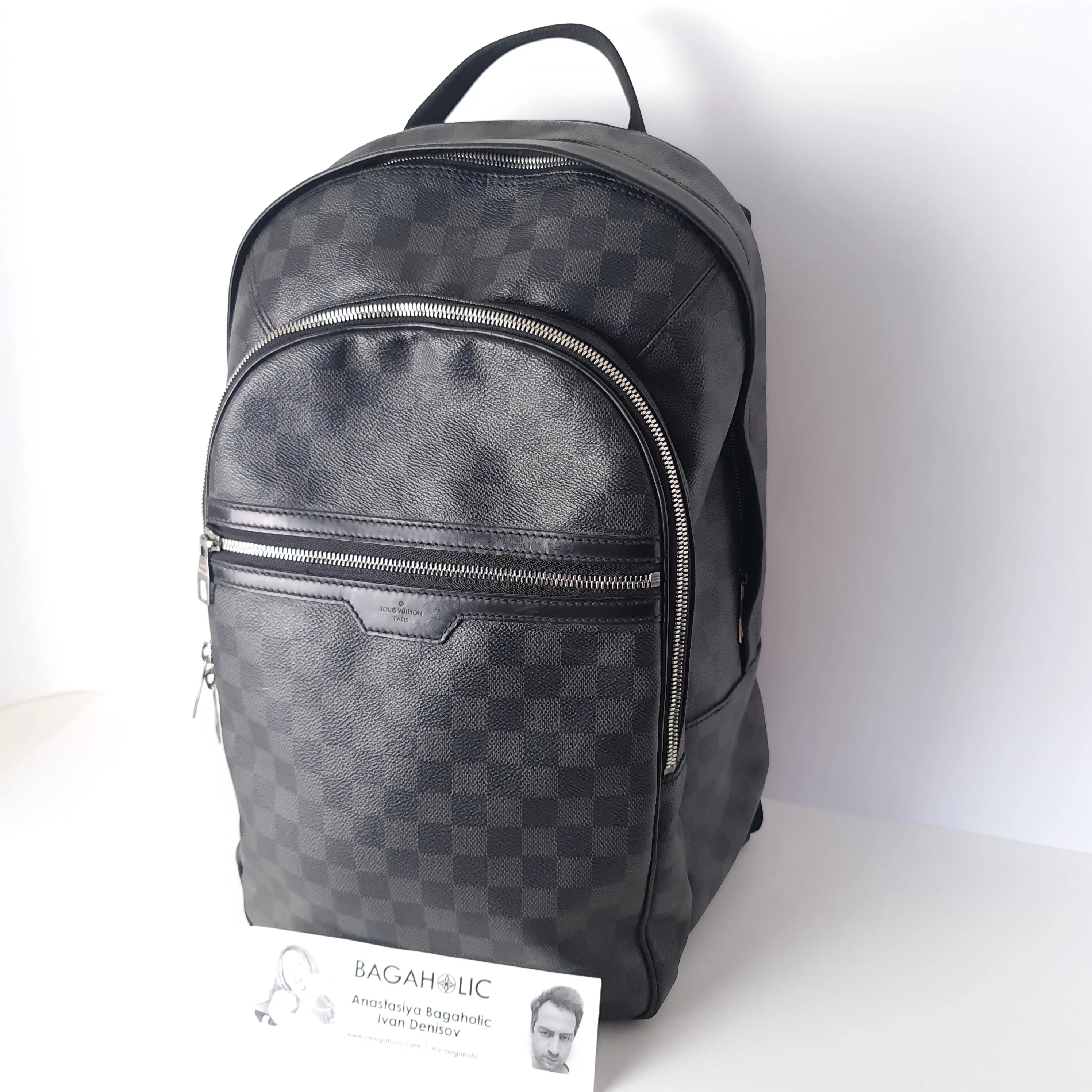 Louis Vuitton Michael Damier Graphite Backpack - Image 3