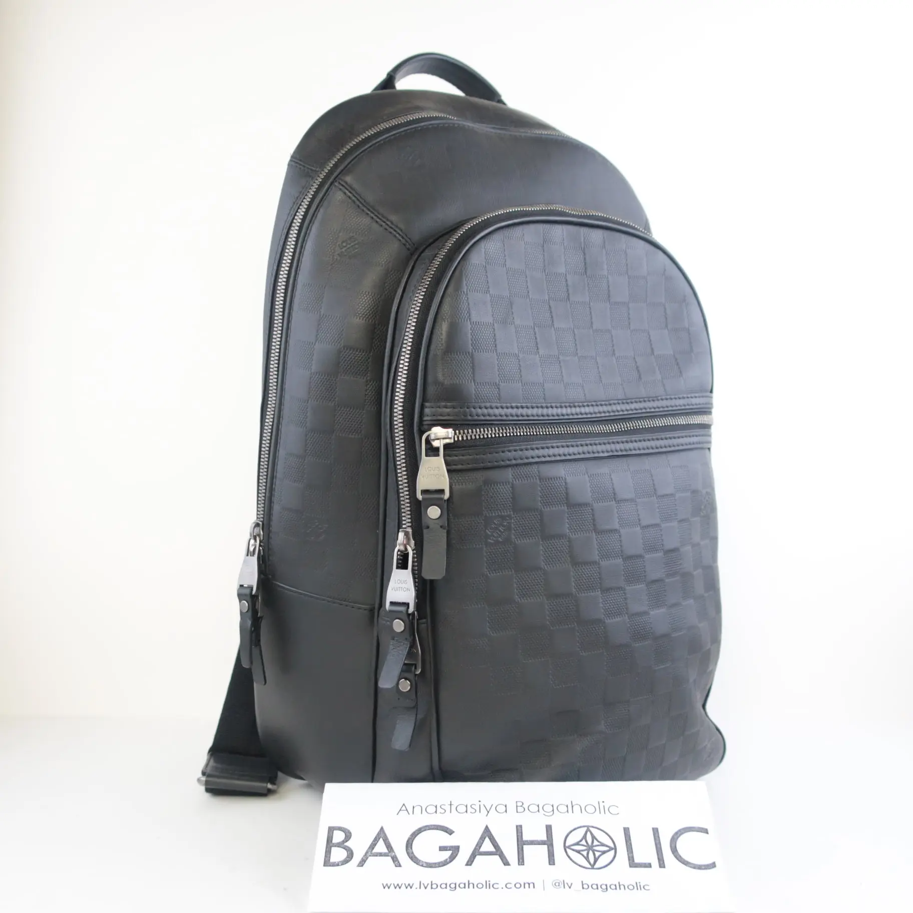 Louis Vuitton Damier Infini Michael Backpack - Image 4