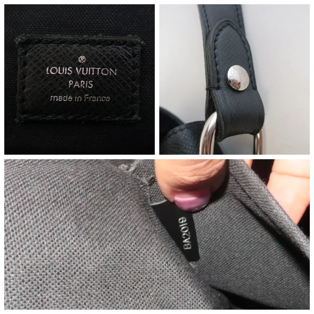 Louis Vuitton Dark Grey Taiga Andrei Messenger Bag - Image 15