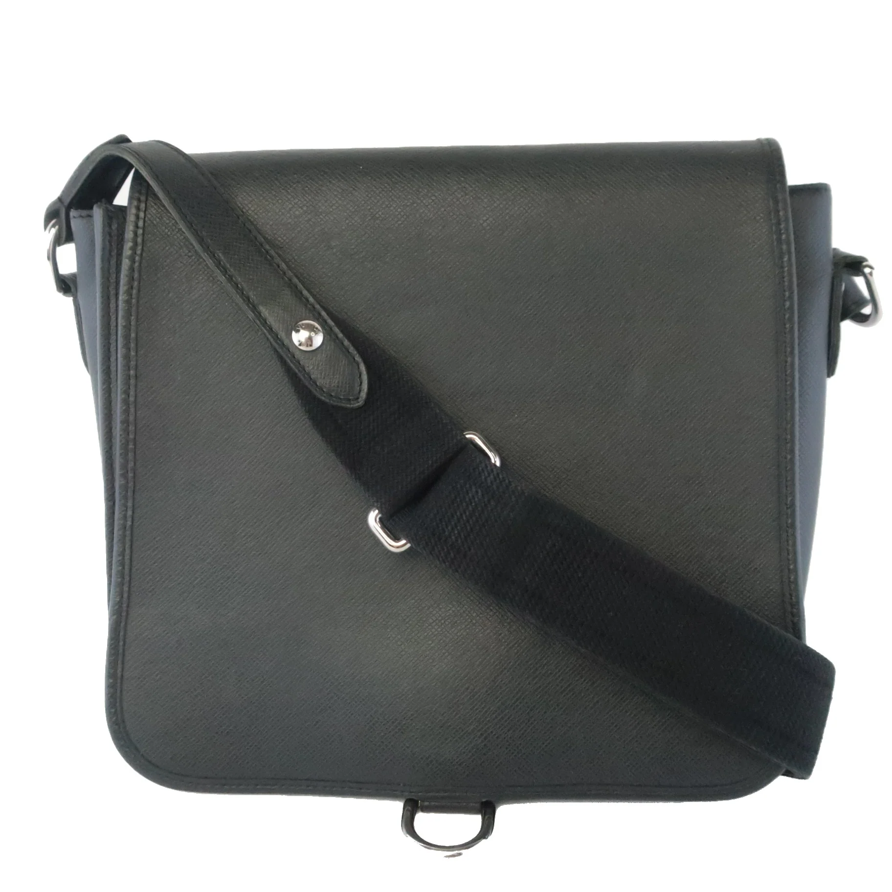 Louis Vuitton Dark Grey Taiga Andrei Messenger Bag - Image 2