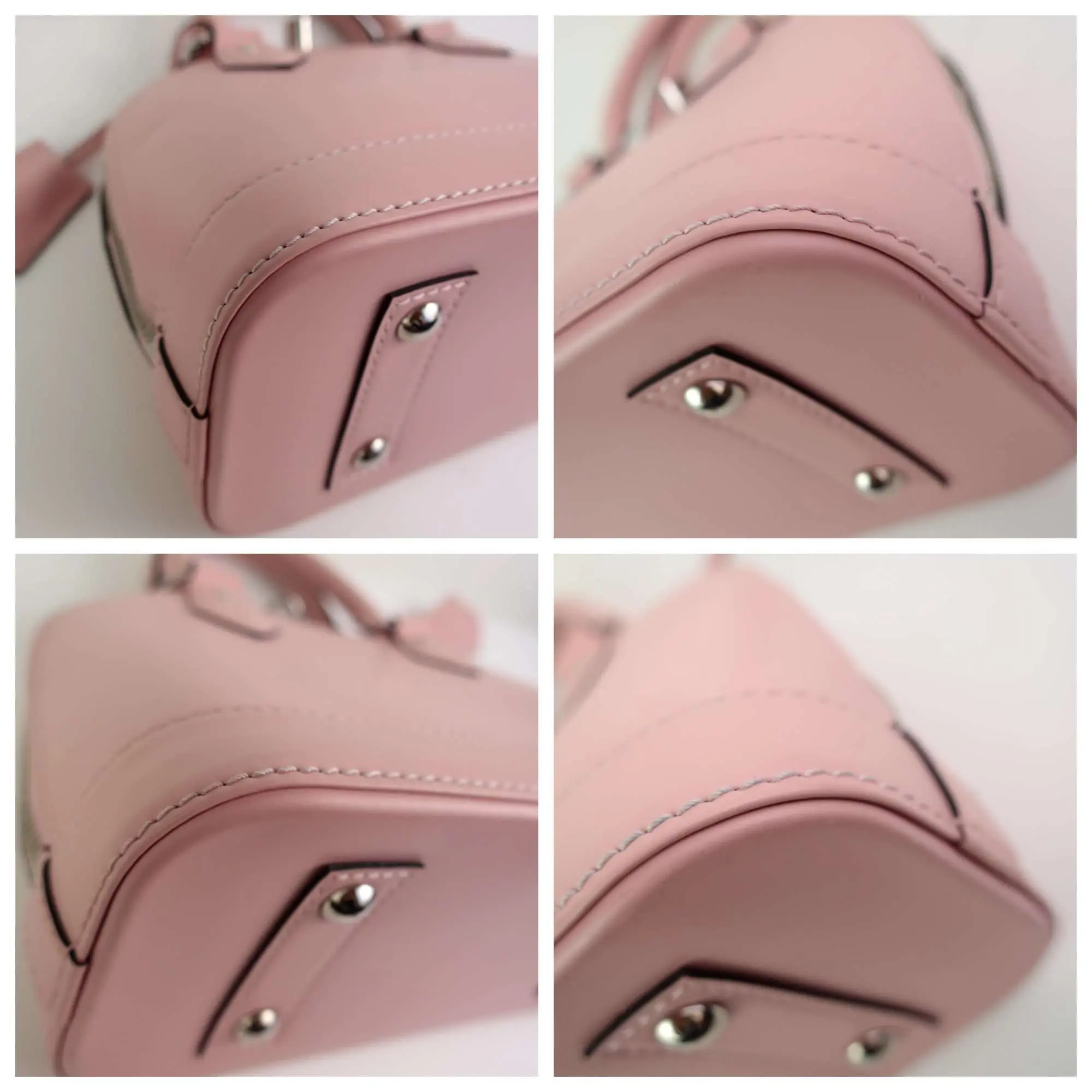 Louis Vuitton Epi Alma BB Rose Ballerine Bag - Image 34