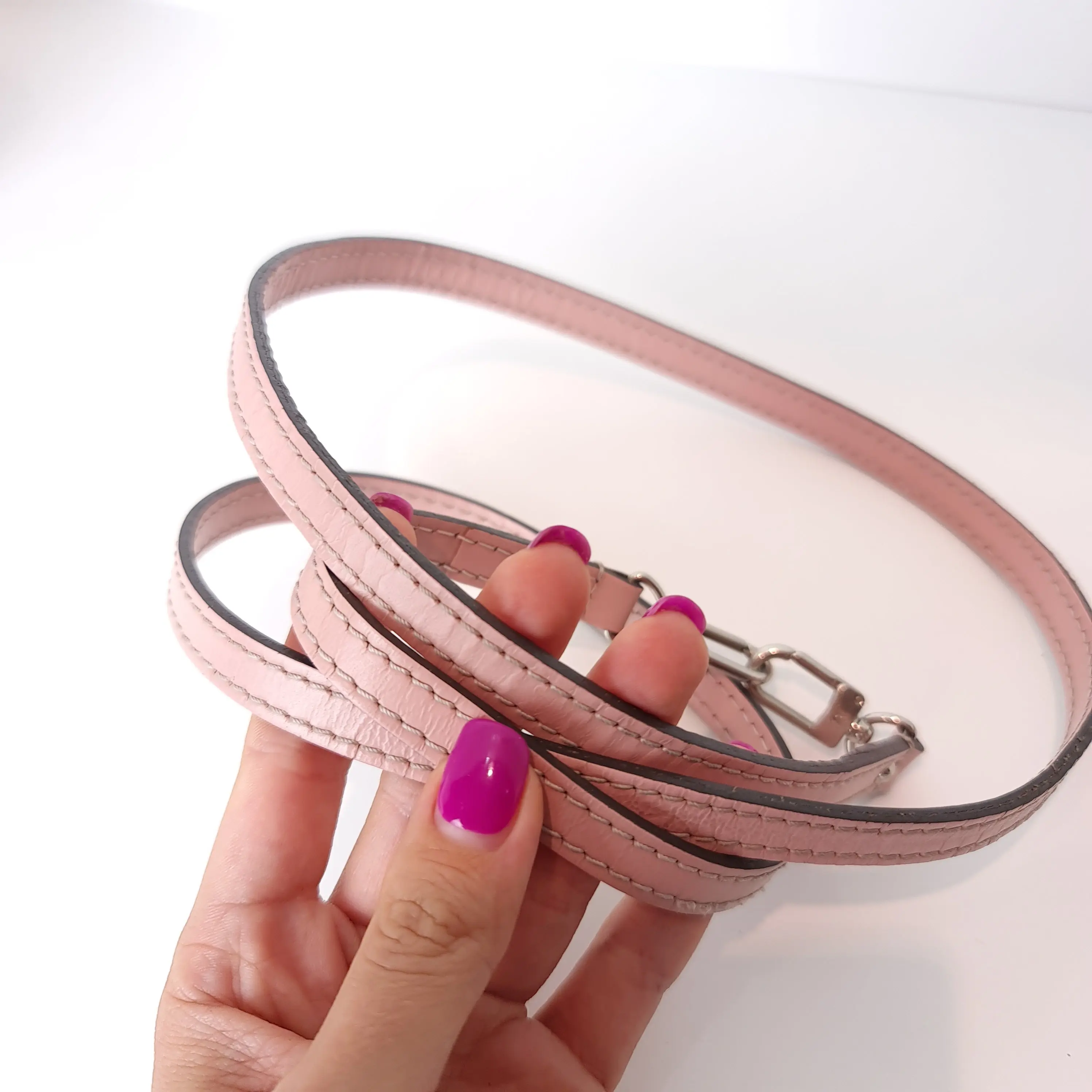 Louis Vuitton Epi Alma BB Rose Ballerine Crossbody Bag - Image 8