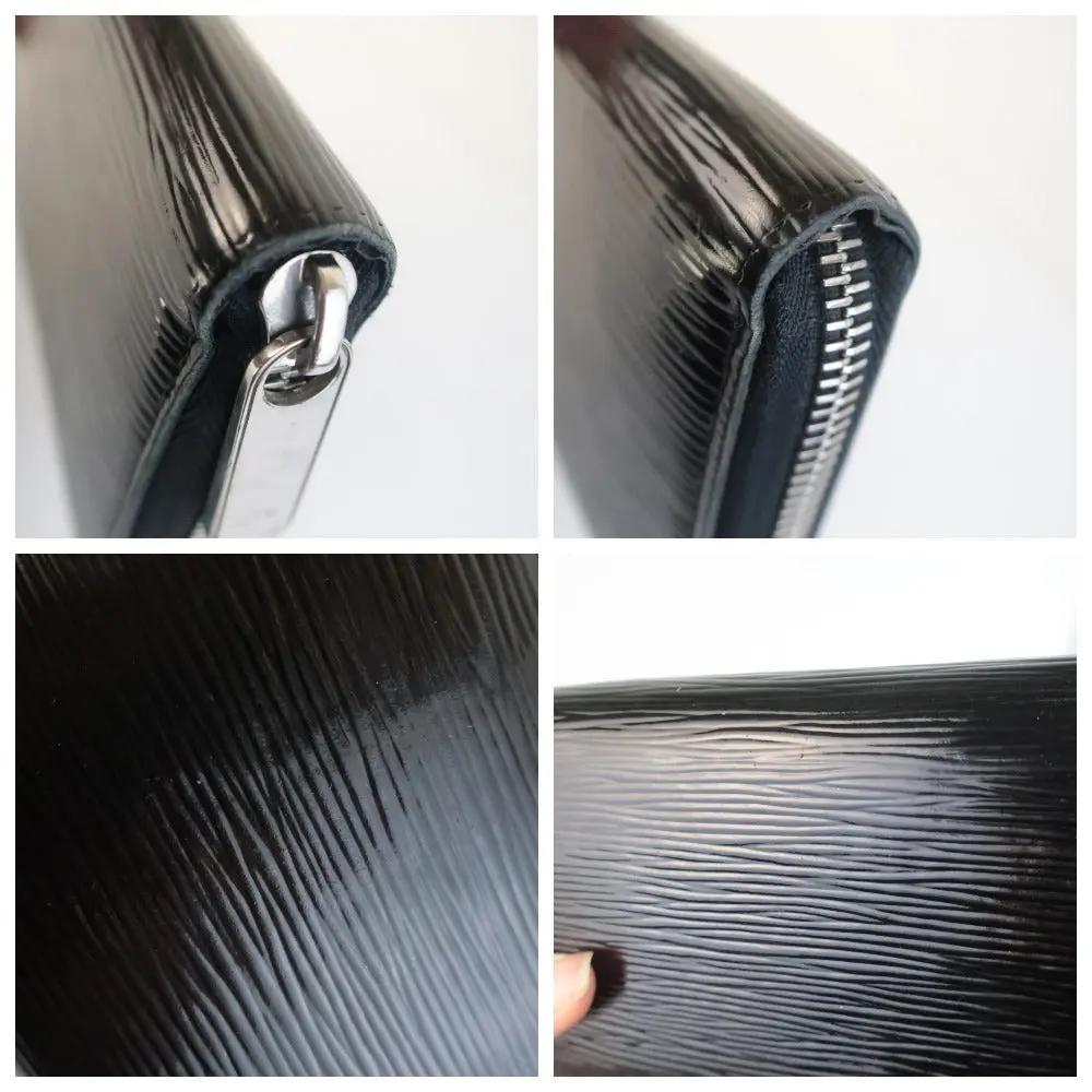 Louis Vuitton Epi Electric Leather Black Zippy wallet - Image 11