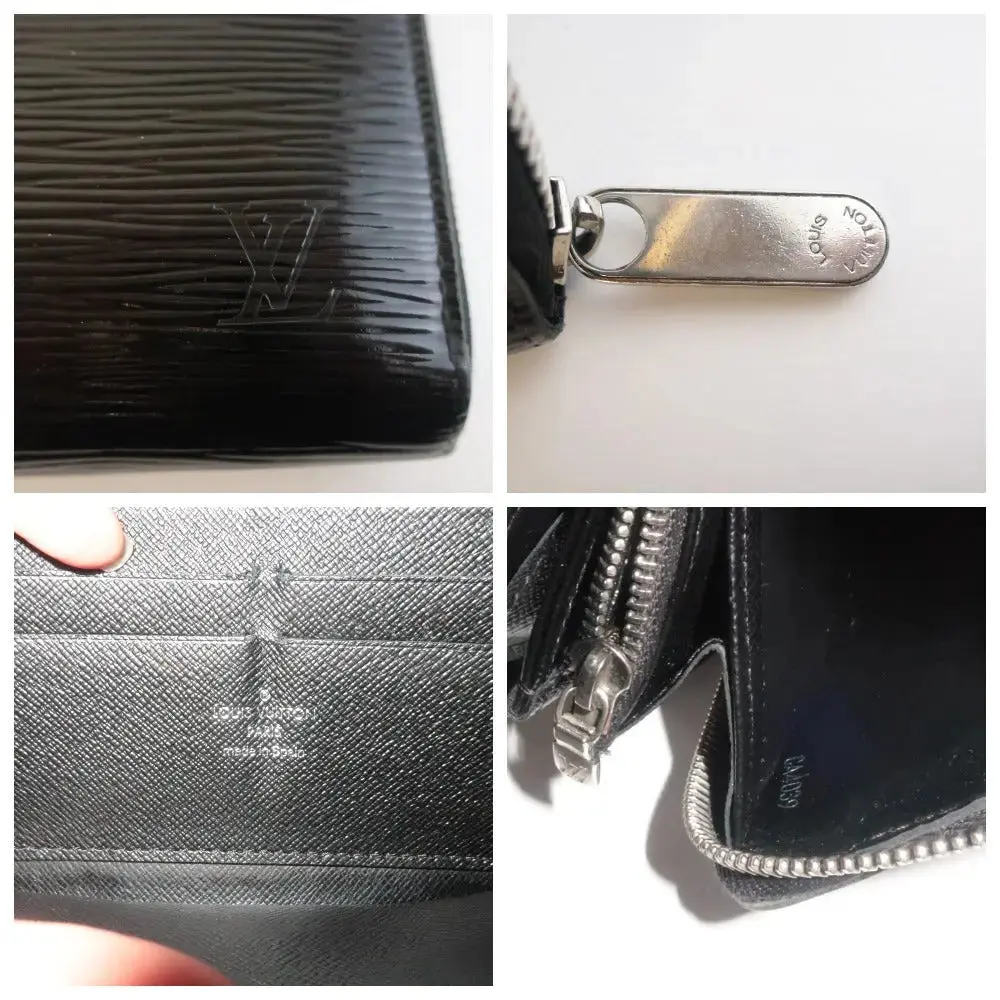 Louis Vuitton Epi Electric Leather Black Zippy wallet - Image 8