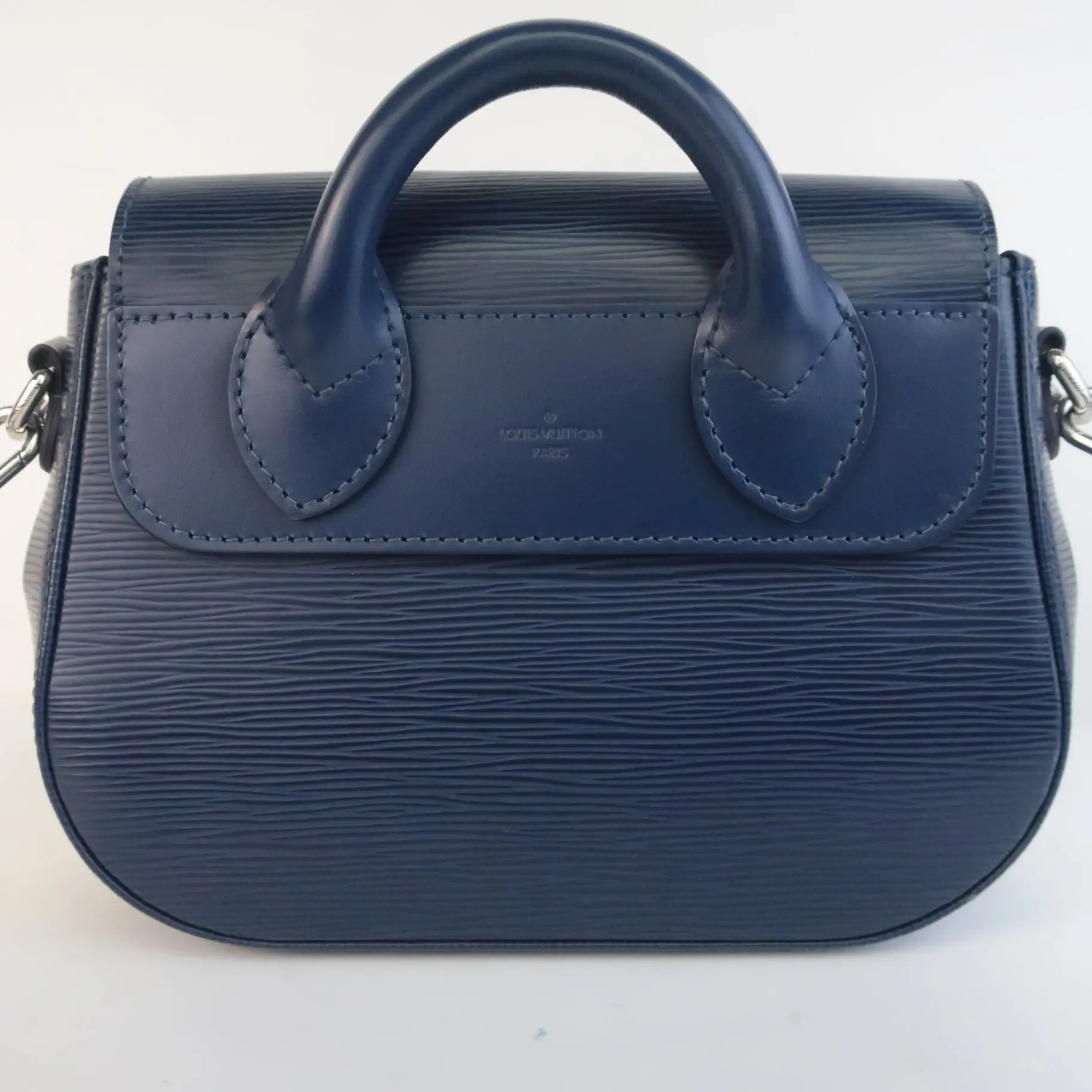 Louis Vuitton Epi Leather Blue Eden PM Shoulder Bag - Image 4