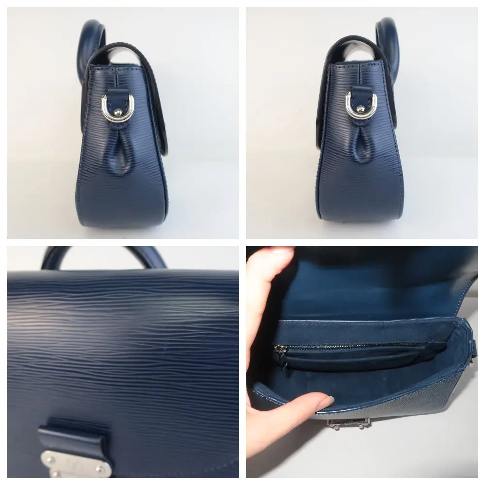 Louis Vuitton Epi Leather Blue Eden PM Shoulder Bag - Image 5