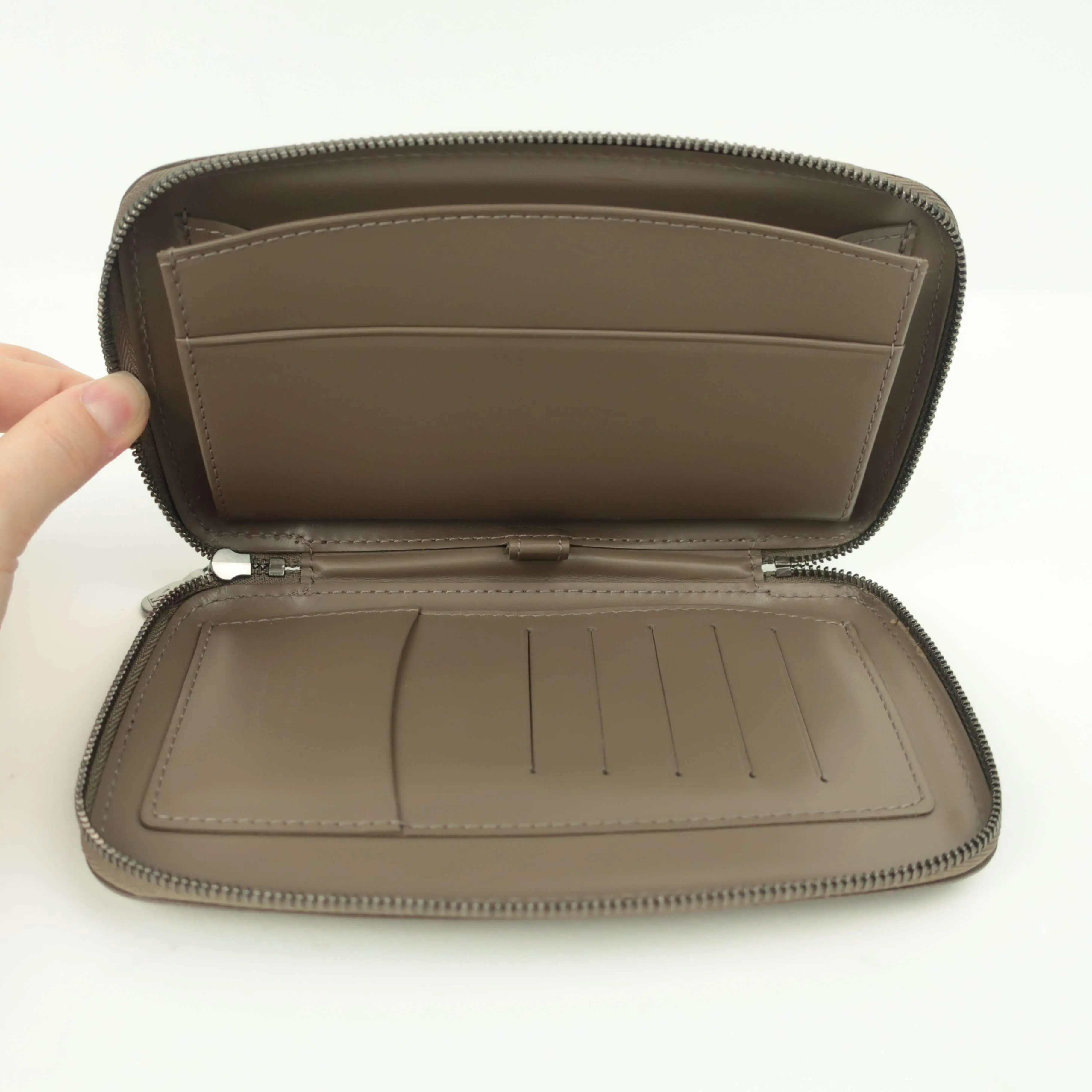 Louis Vuitton Etoupe Epi Geode Organizer Zippy Wallet - Image 20