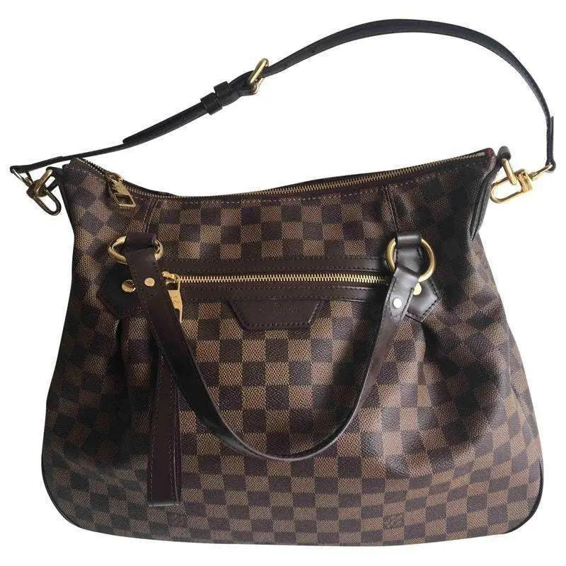 Louis Vuitton Evora MM Damier Ebene Bag