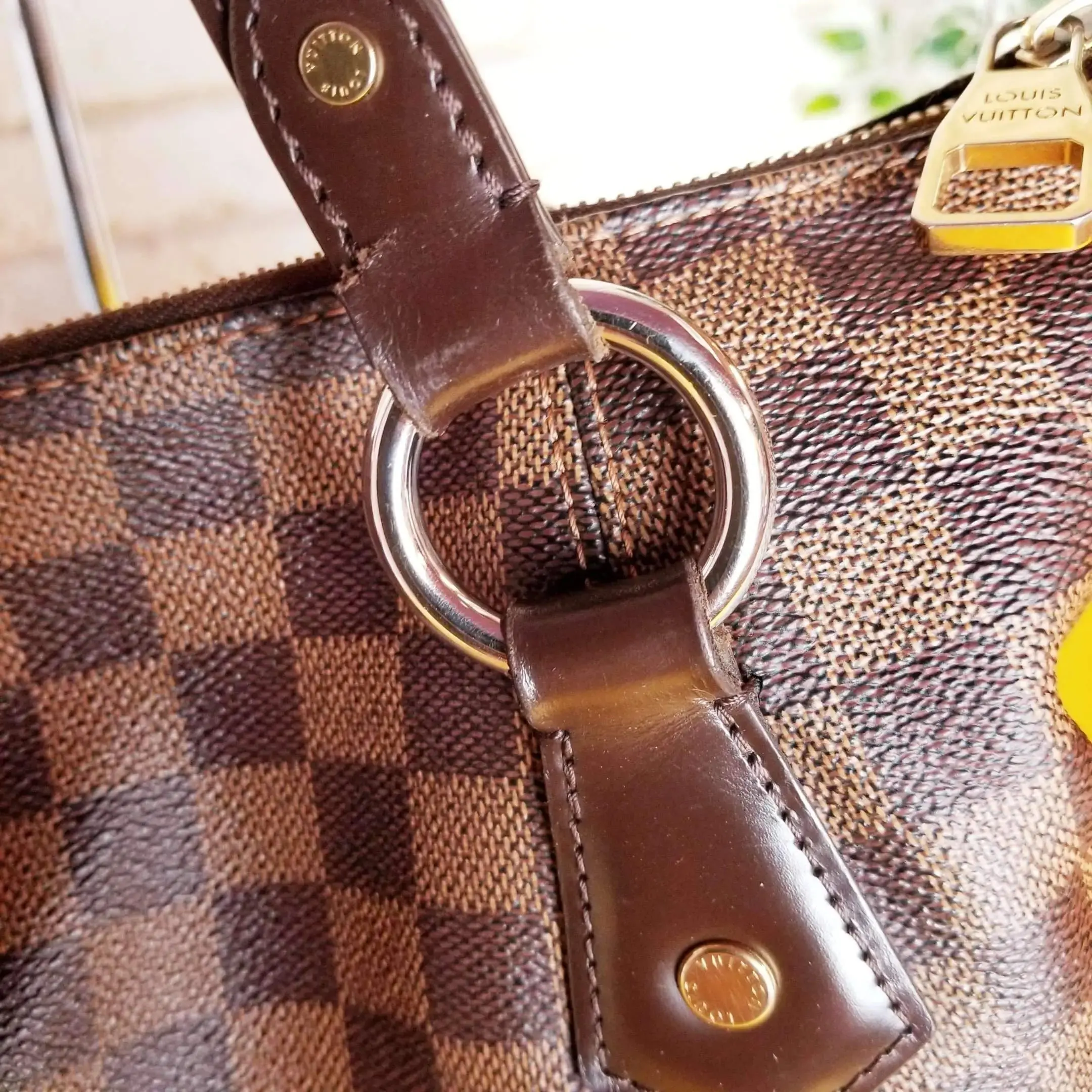 Louis Vuitton Evora MM Damier Ebene Bag - Image 15
