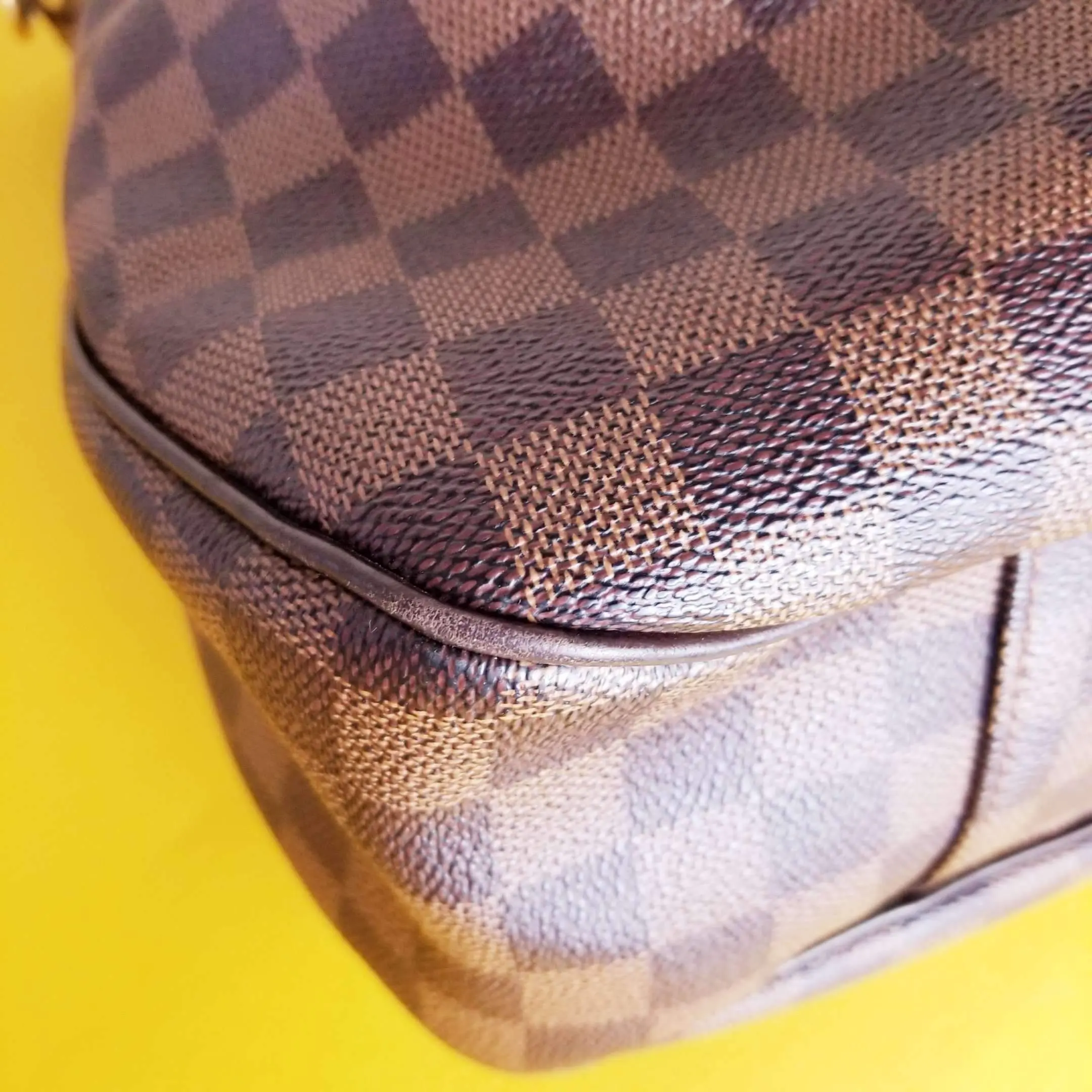 Louis Vuitton Evora MM Damier Ebene Bag - Image 17
