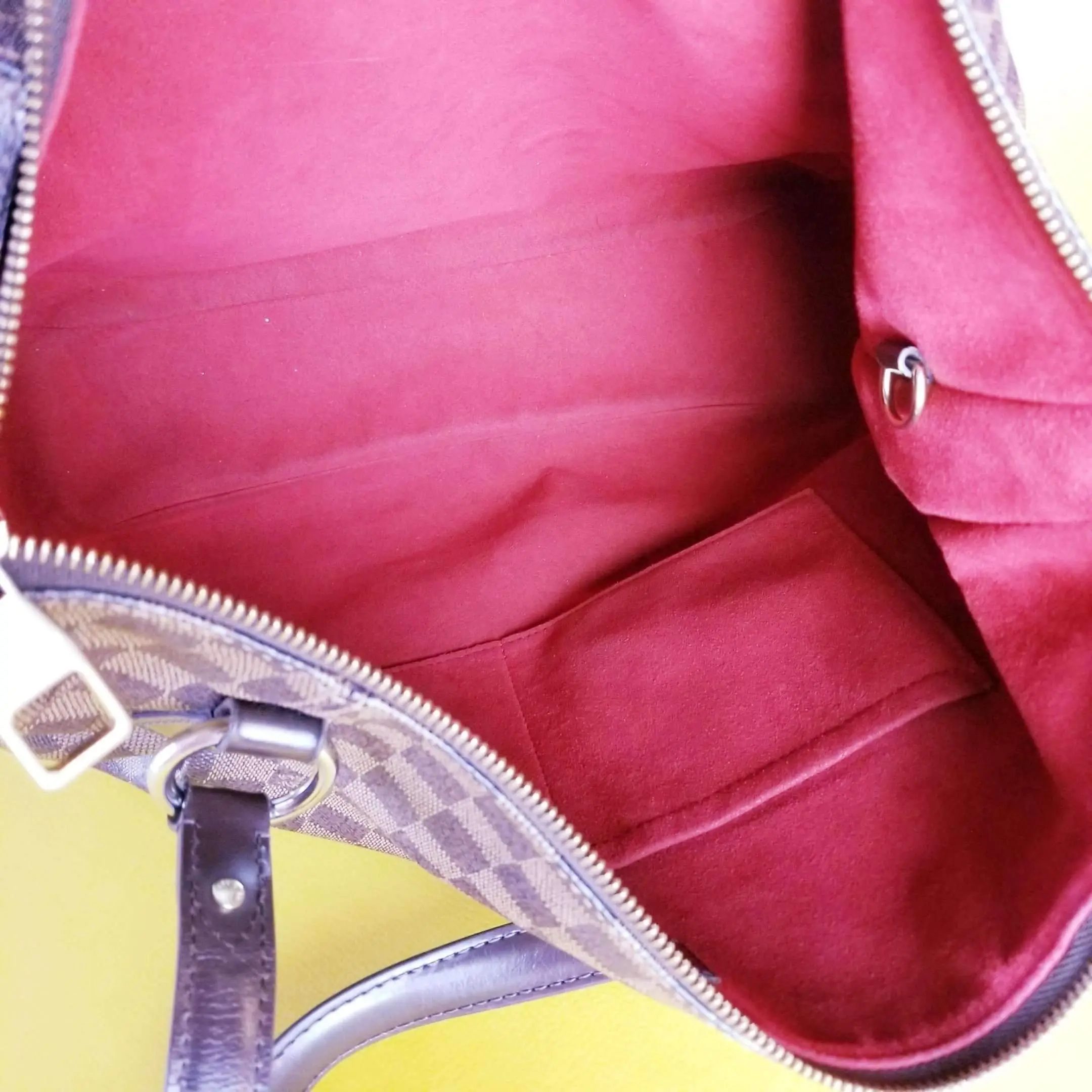 Louis Vuitton Evora MM Damier Ebene Bag - Image 28