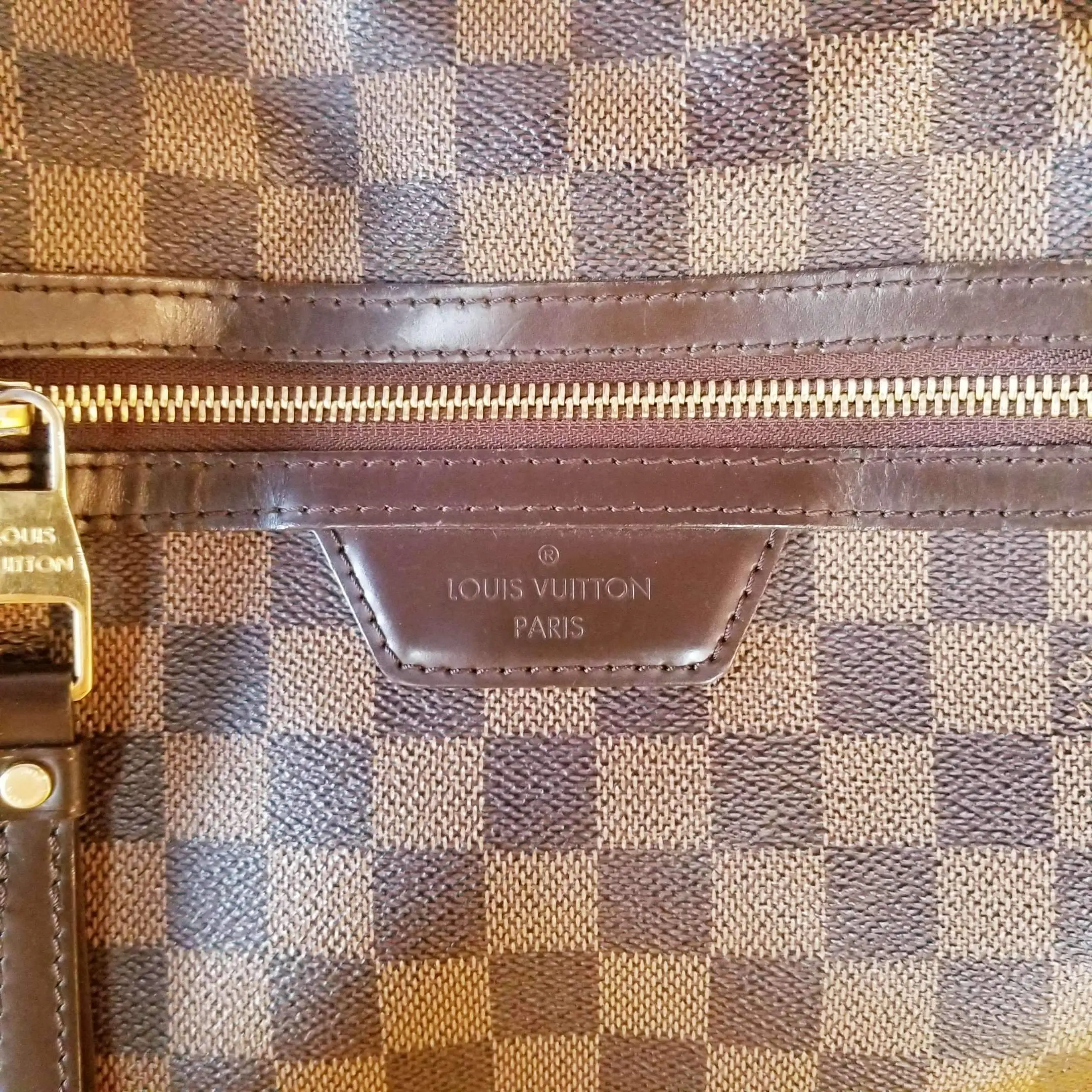 Louis Vuitton Evora MM Damier Ebene Bag - Image 5