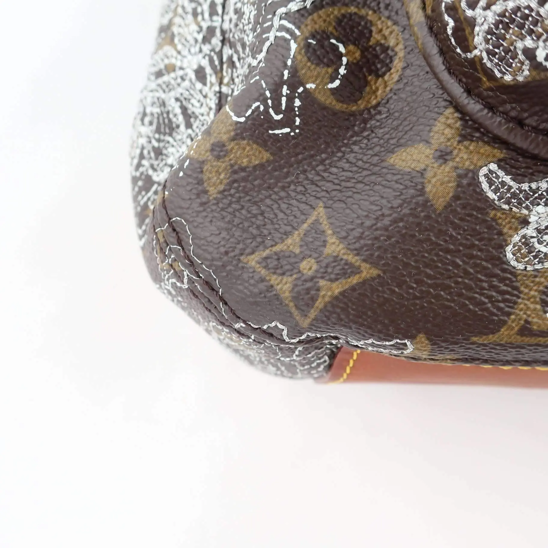 Louis Vuitton Fersen Dentellle Silver Monogram bag - Image 16