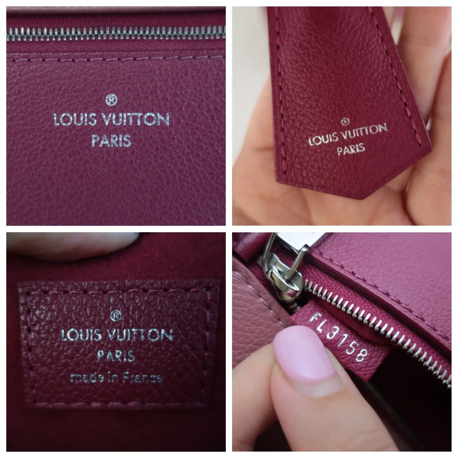 Louis Vuitton Fuchsia/Pink Pebbled Leather Mylockme Bag - Image 16