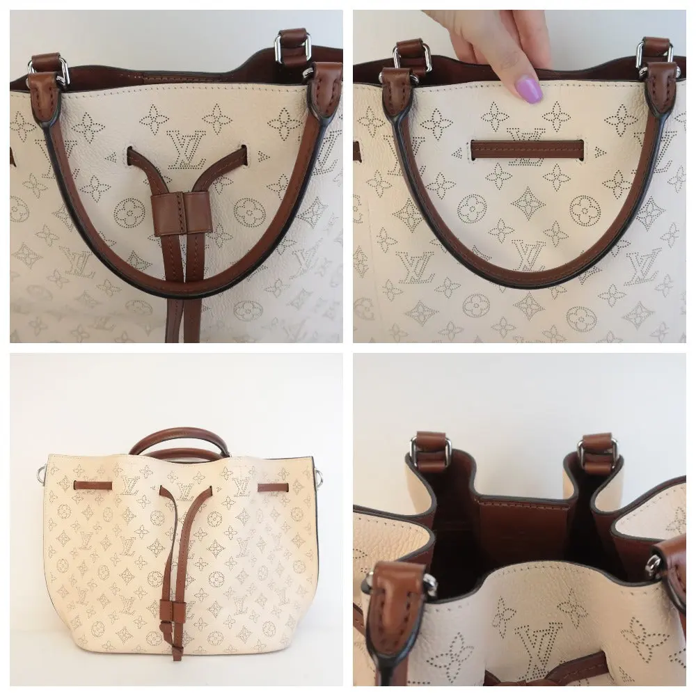 Louis Vuitton Galet Mahina Monogram Girolata Bag - Image 12
