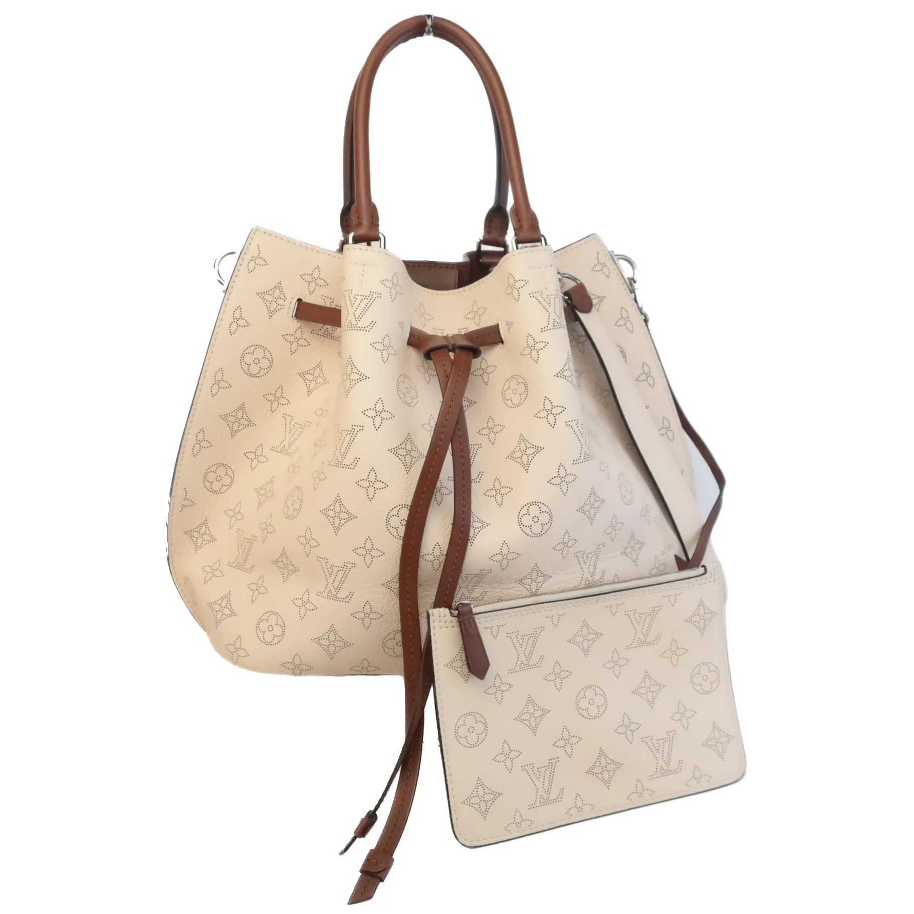 Louis Vuitton Galet Mahina Monogram Girolata Bag - Image 2