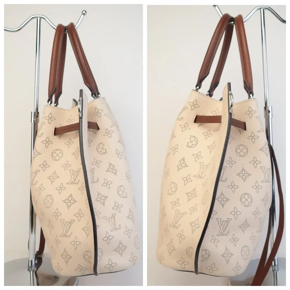 Louis Vuitton Galet Mahina Monogram Girolata Bag - Image 8