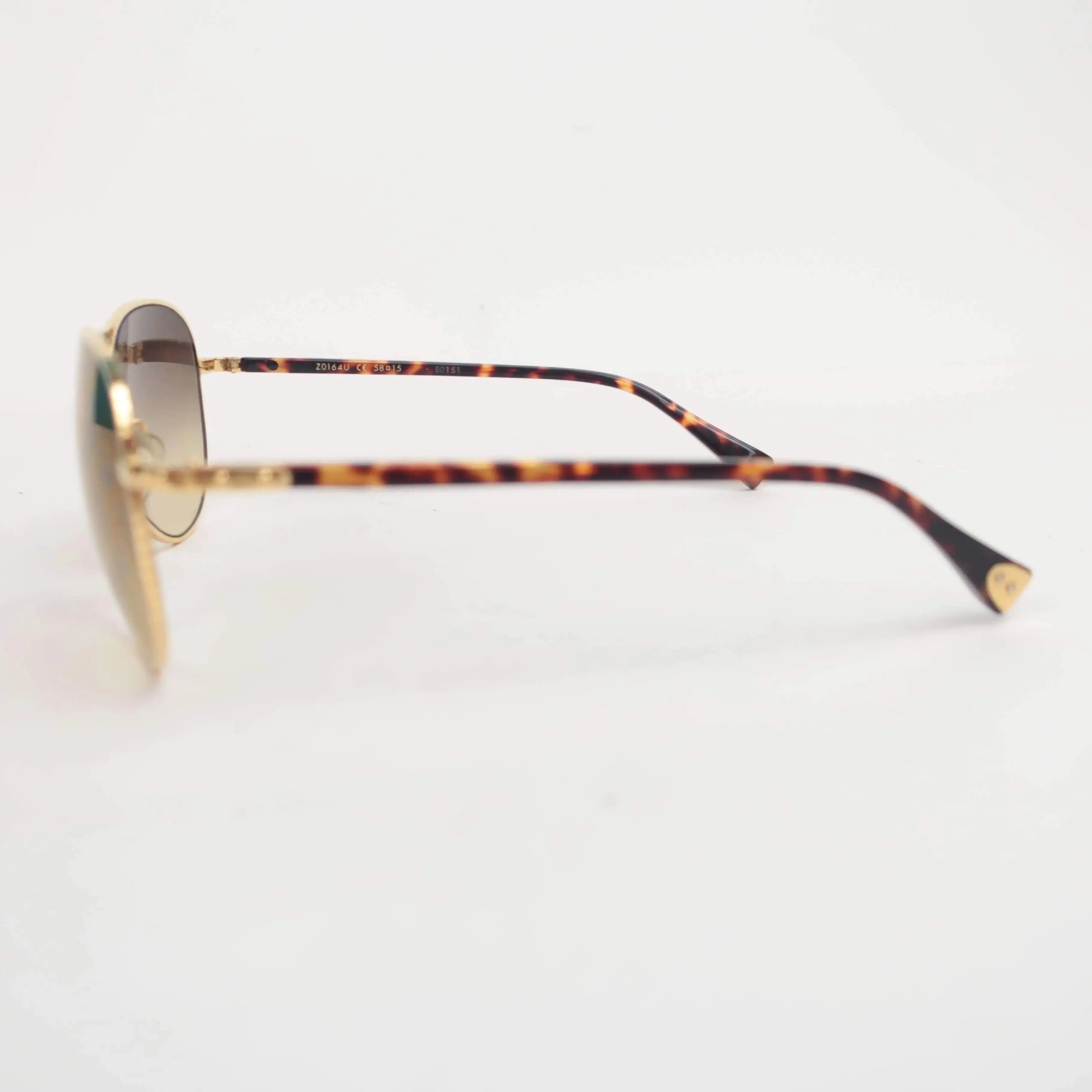 Louis Vuitton Goldtone Metal Frame Monogram Conspiration Pilote Sunglasses-Z0164U - Image 32