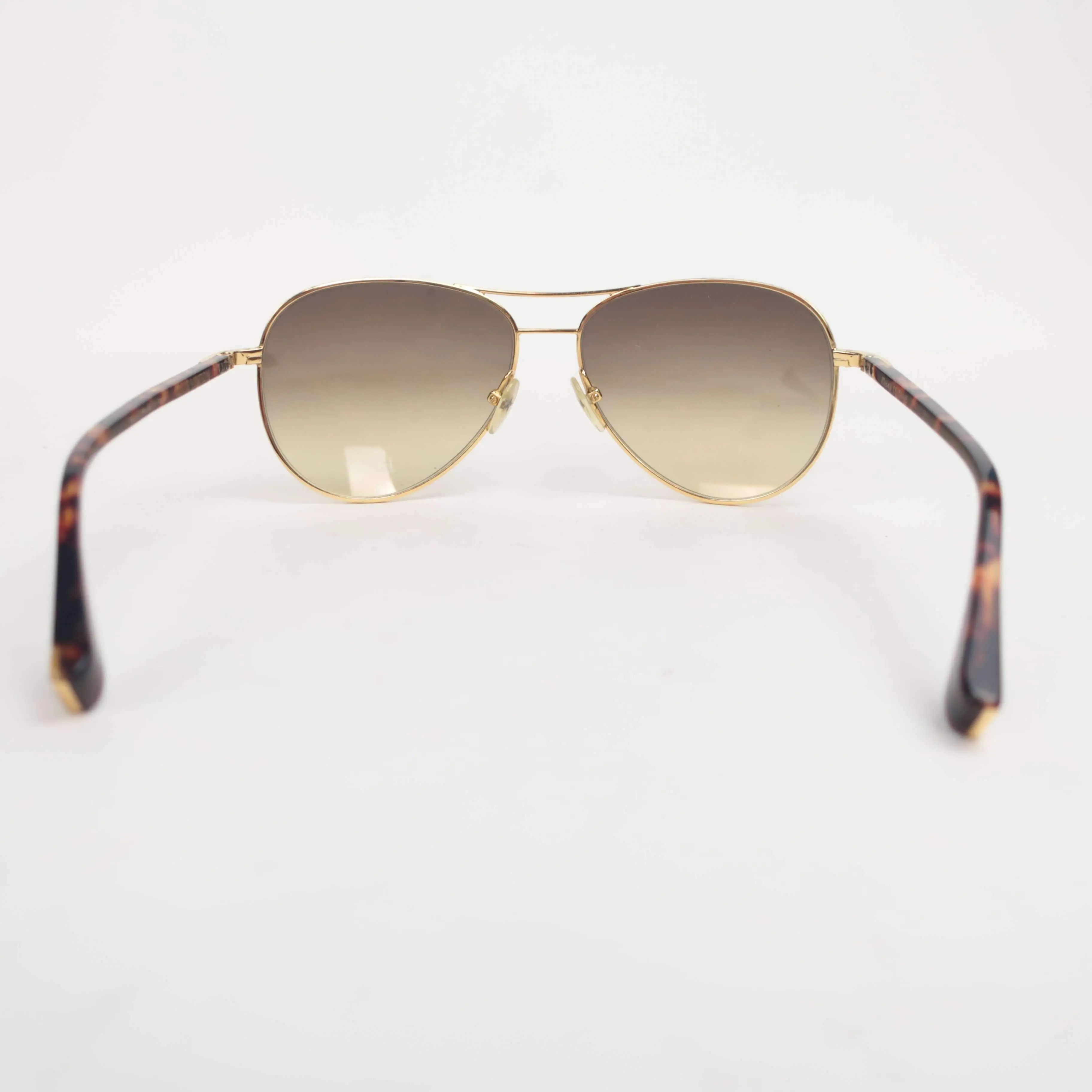 Louis Vuitton Goldtone Metal Frame Monogram Conspiration Pilote Sunglasses-Z0164U - Image 4