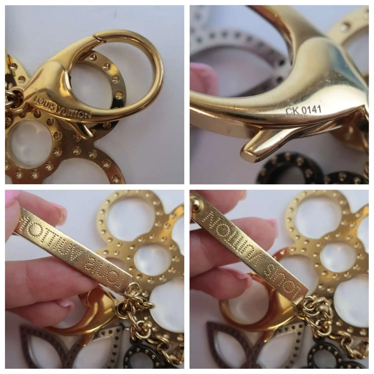 Louis Vuitton Metal Tapage Bag Charm and Key Holder - Image 4
