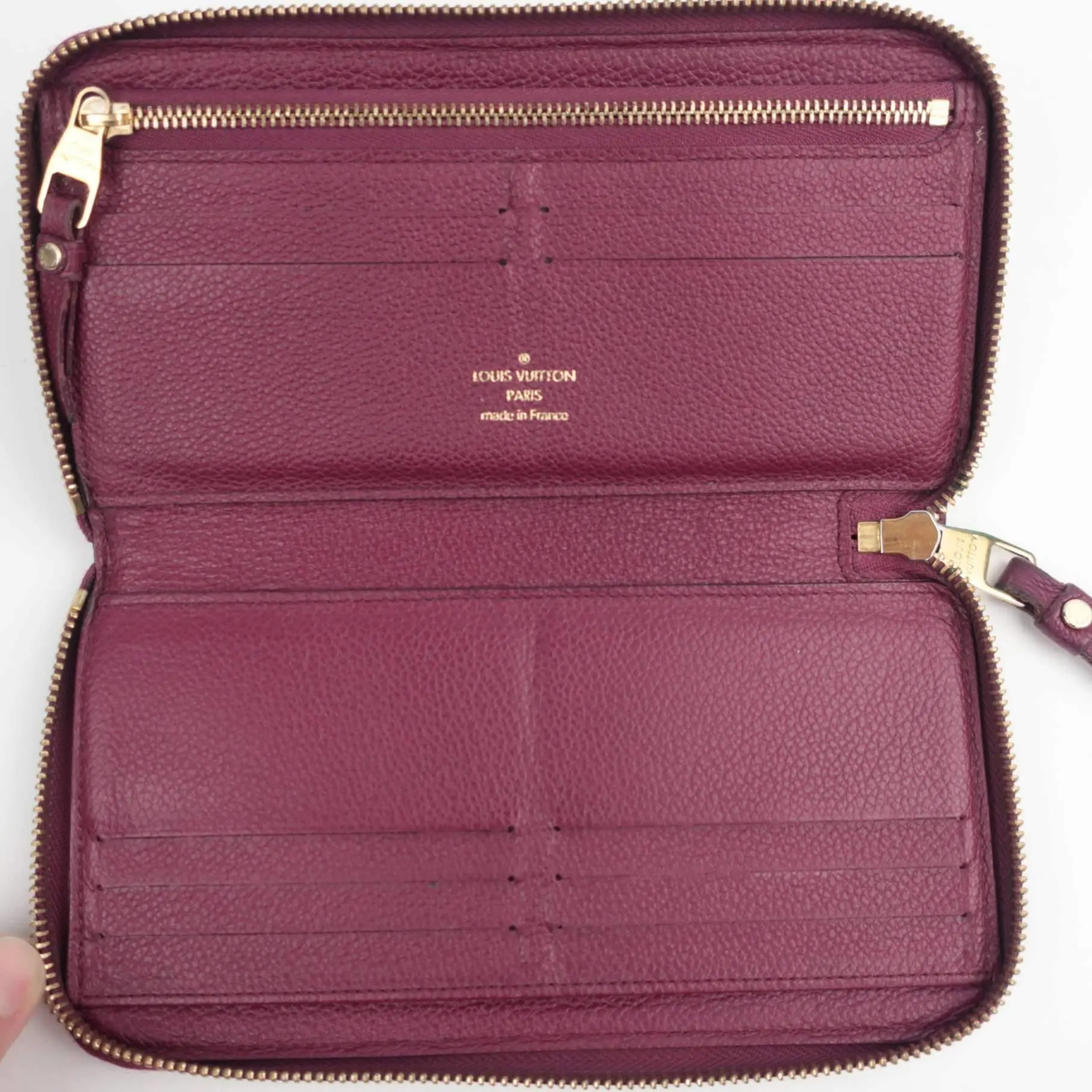Louis Vuitton Grenat Monogram Empreinte Wallet - Image 25