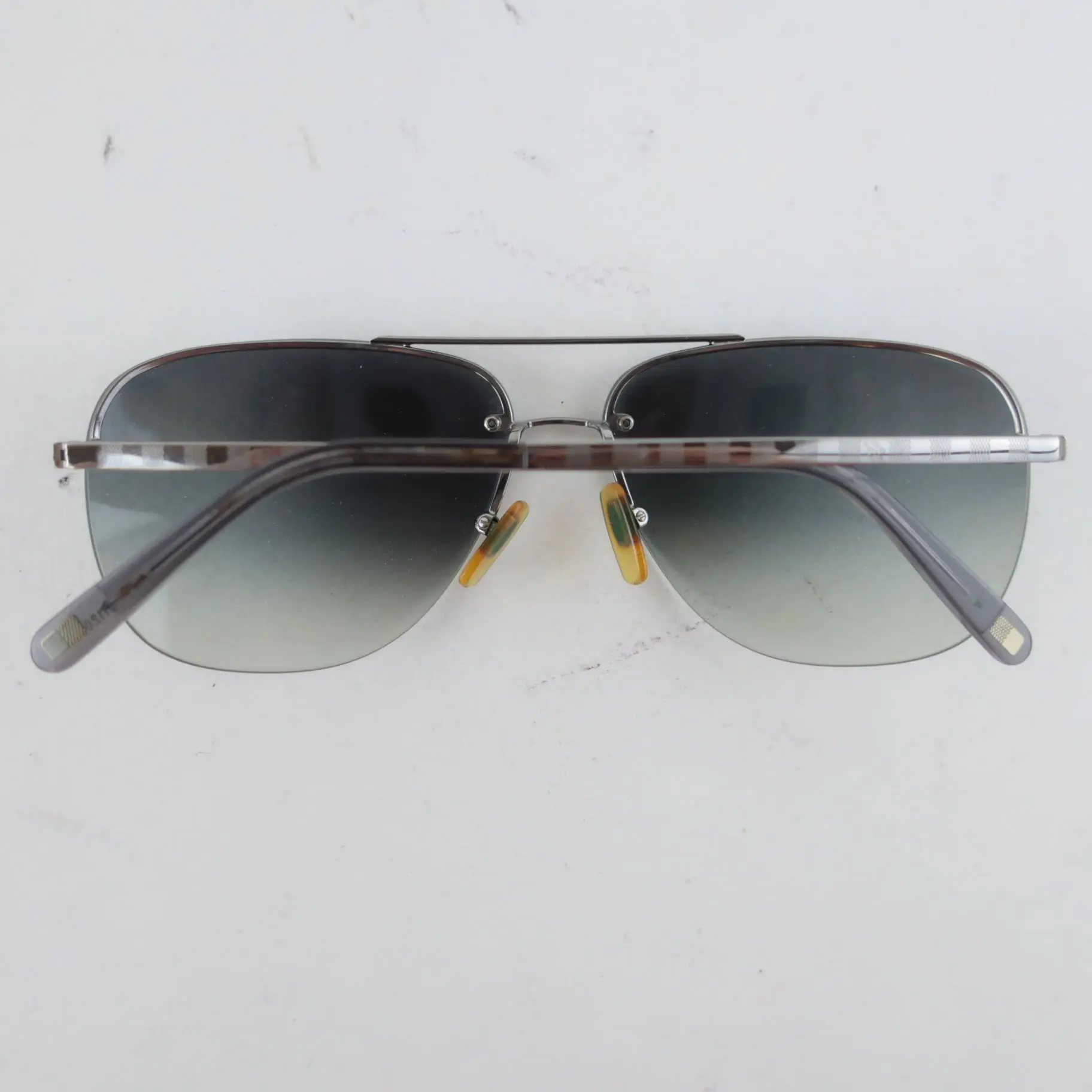 Louis Vuitton Grey Socoa Damier Aviators Sunglasses Sunglasses (649) - Image 6