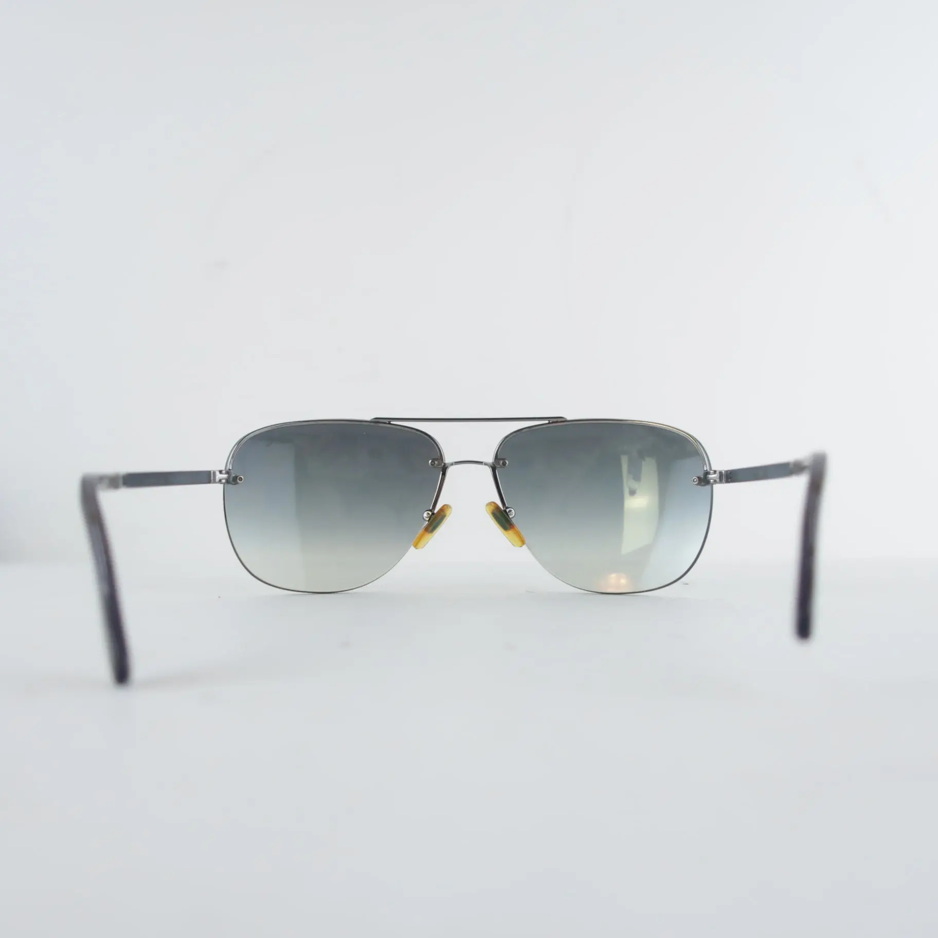 Louis Vuitton Grey Socoa Damier Aviators Sunglasses Sunglasses (649) - Image 7