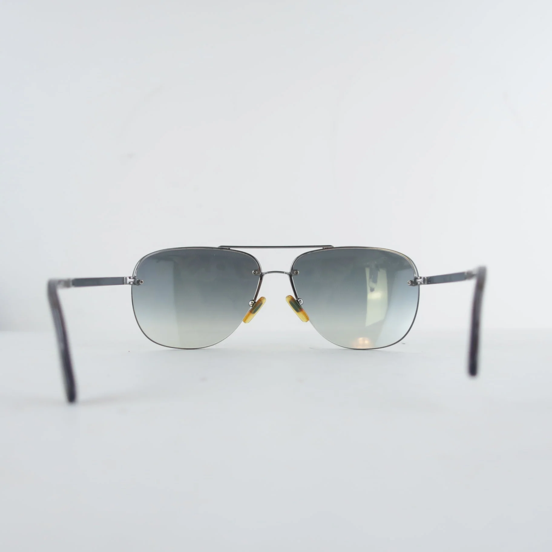 Louis Vuitton Grey Socoa Damier Aviators Sunglasses Sunglasses (649) - Image 8