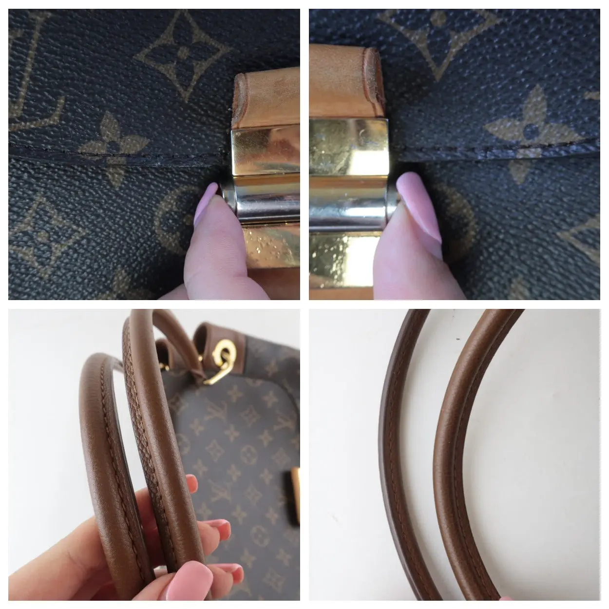 Louis Vuitton Havane Monogram Canvas Olympe Bag (697) - Image 10