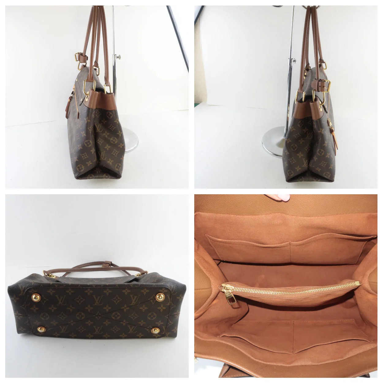 Louis Vuitton Havane Monogram Canvas Olympe Bag (697) - Image 12