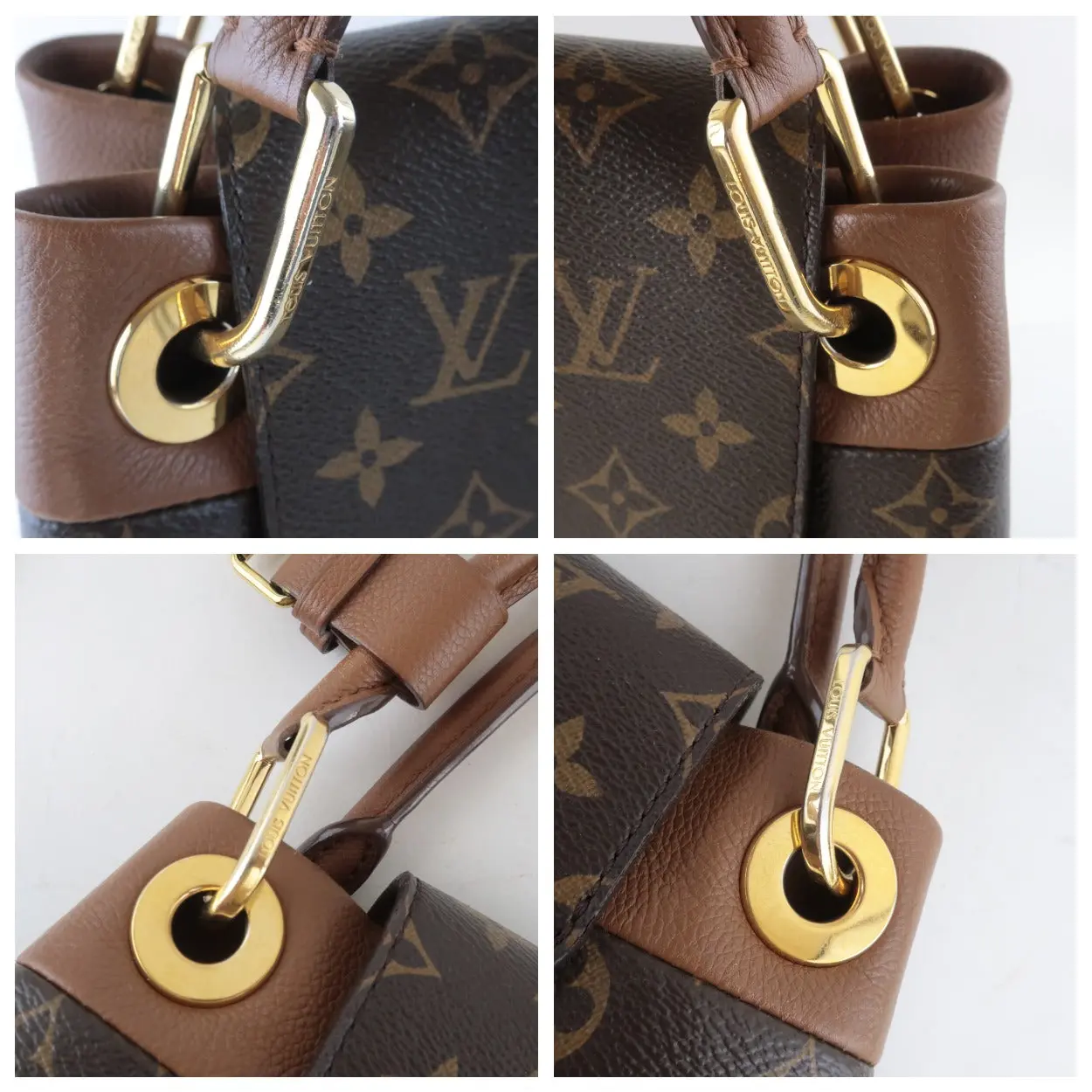 Louis Vuitton Havane Monogram Canvas Olympe Bag (697) - Image 6