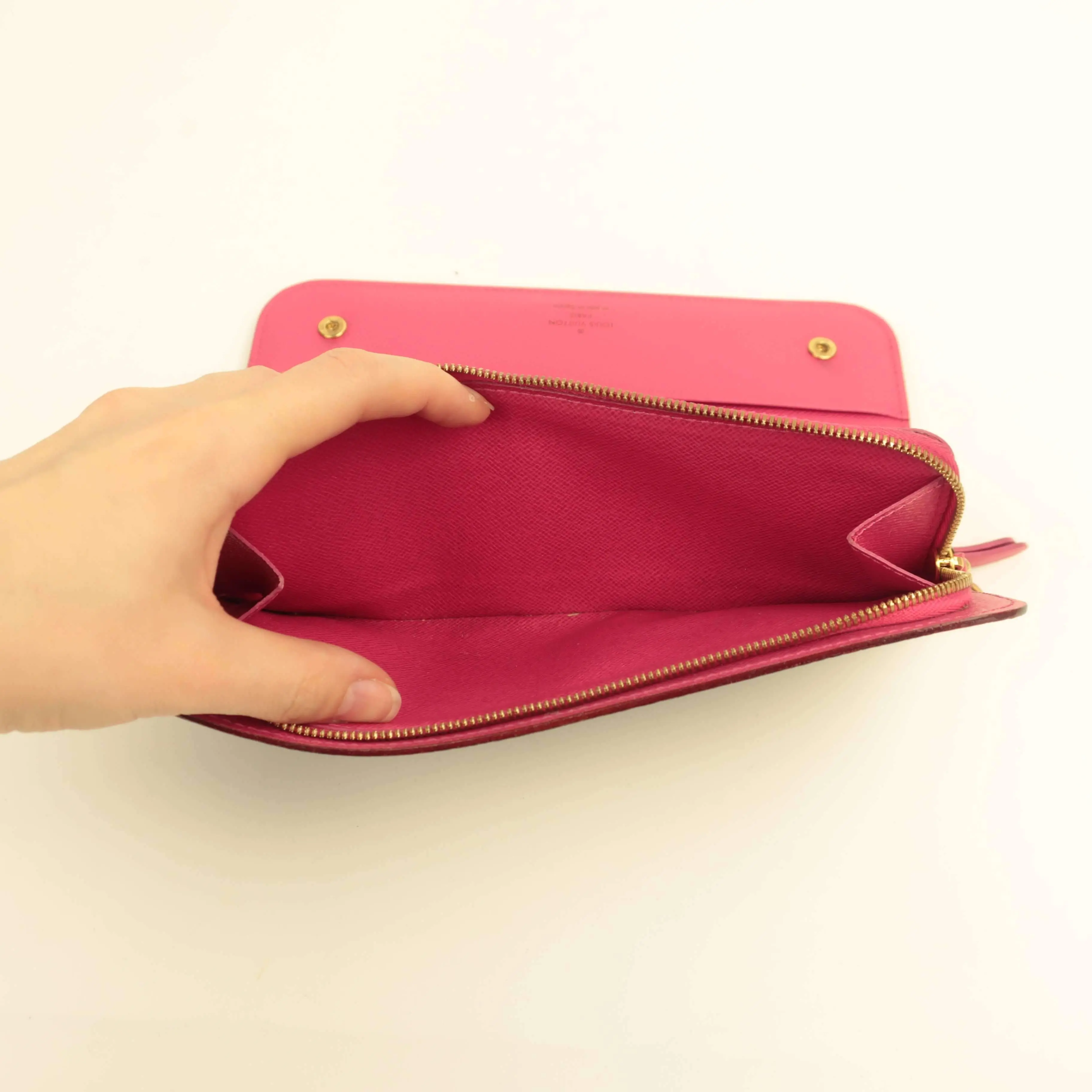 Louis Vuitton Multicolor Fuchsia Insolite Wallet - Image 10