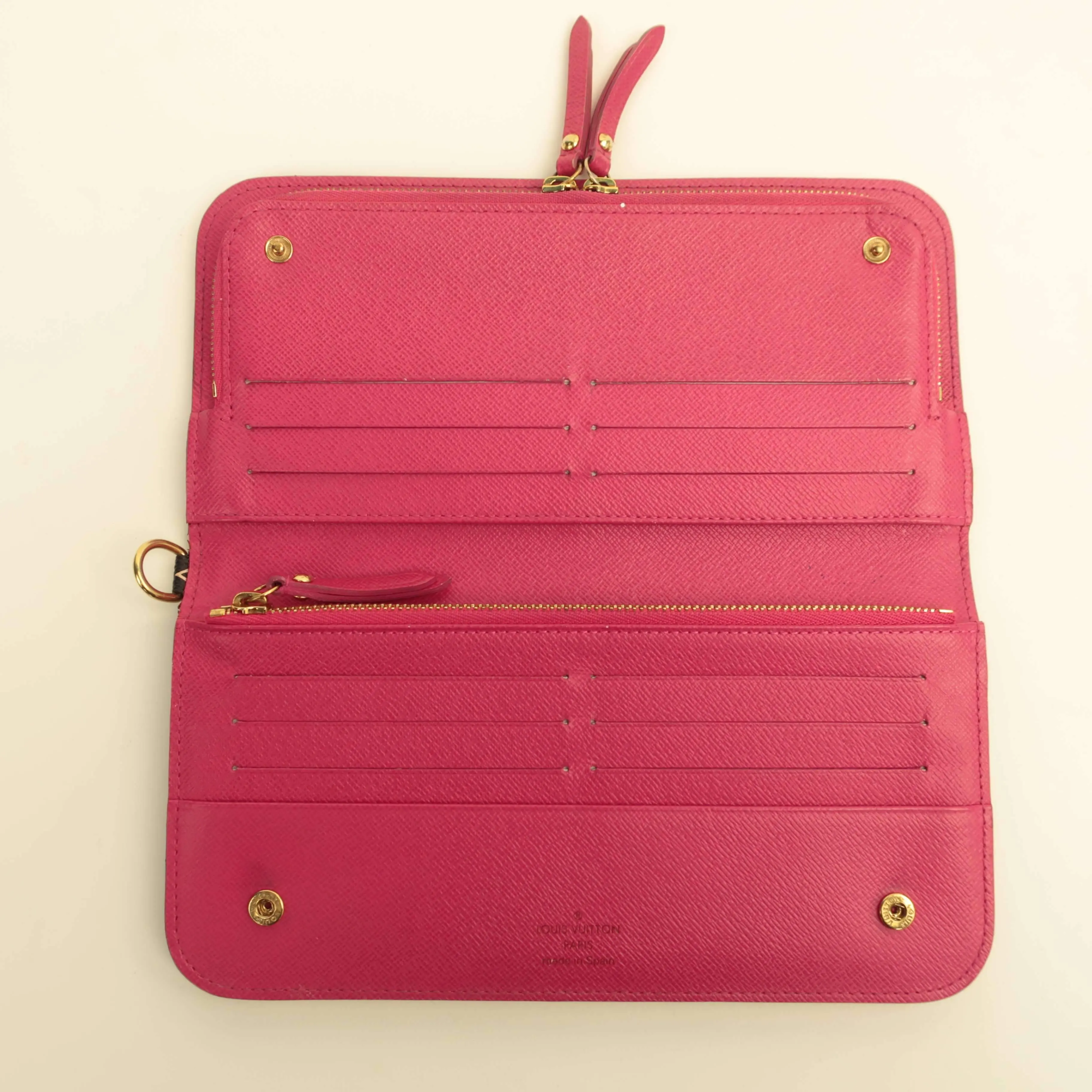 Louis Vuitton Multicolor Fuchsia Insolite Wallet - Image 3