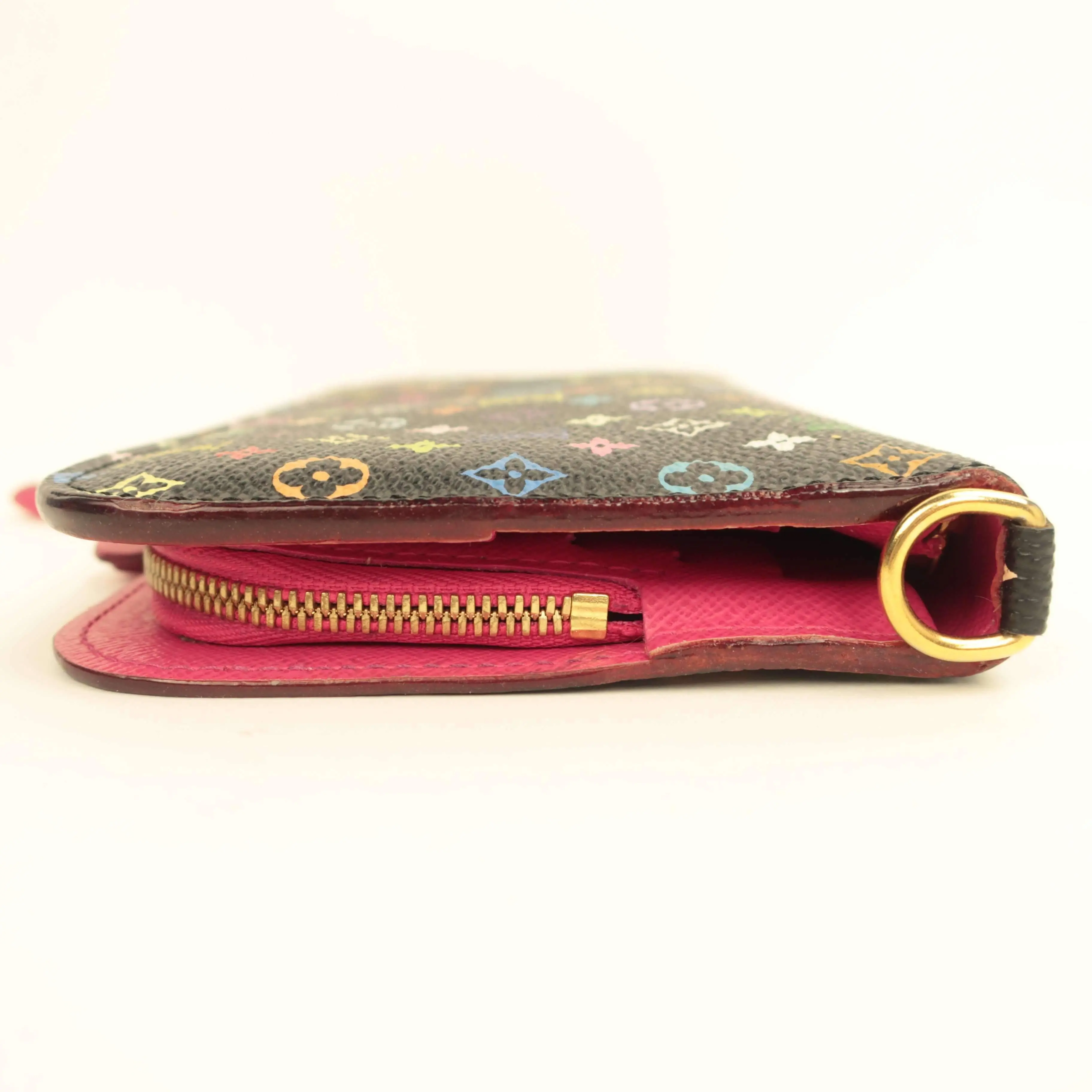 Louis Vuitton Multicolor Fuchsia Insolite Wallet - Image 8