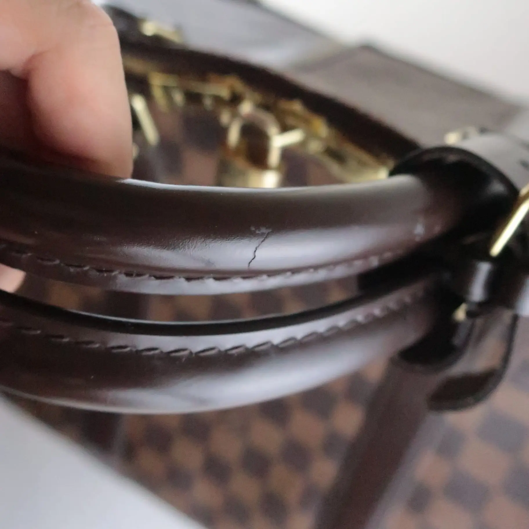Louis Vuitton Damier Ebene Keepall 55 Bandouliere - Image 12