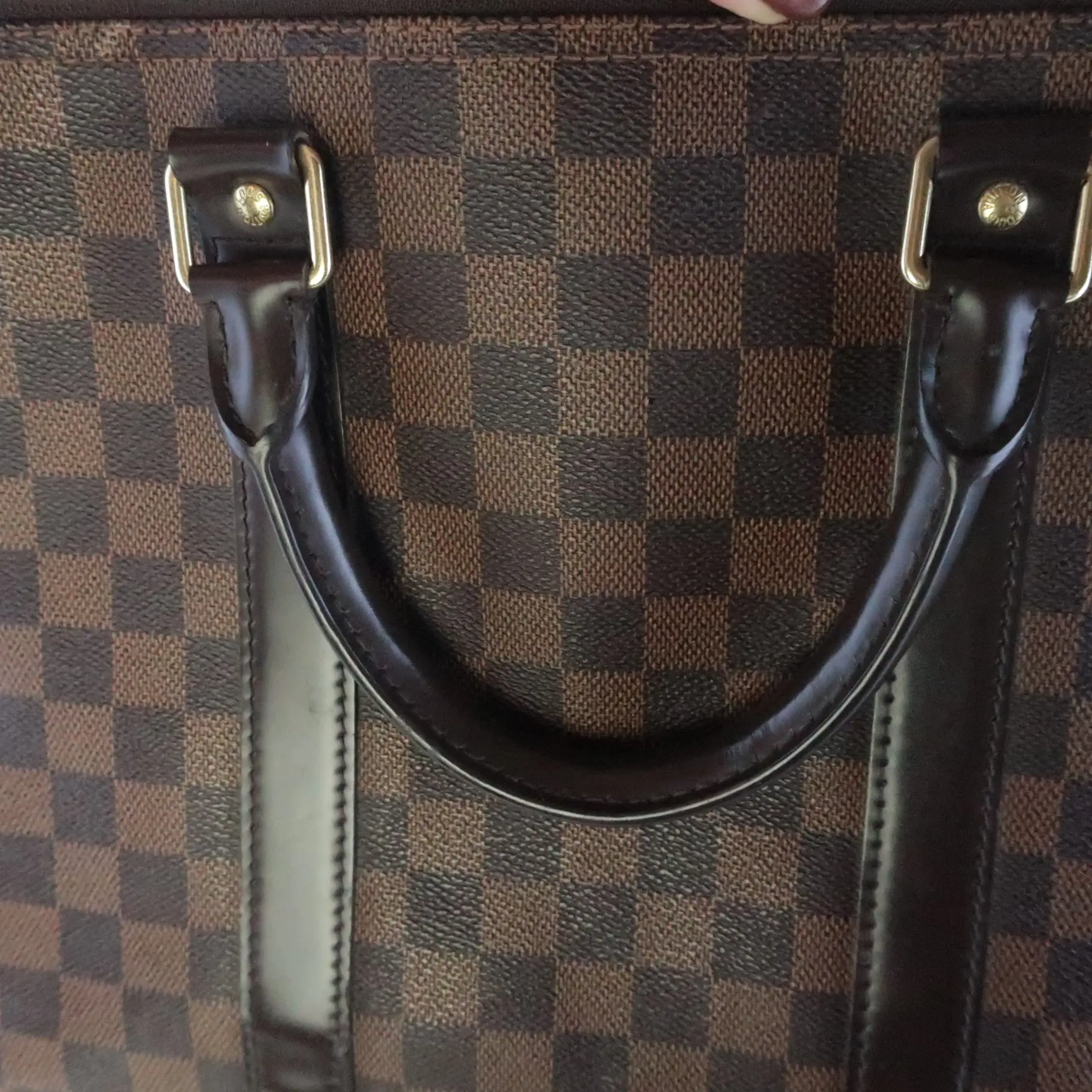Louis Vuitton Damier Ebene Keepall 55 Bandouliere - Image 5
