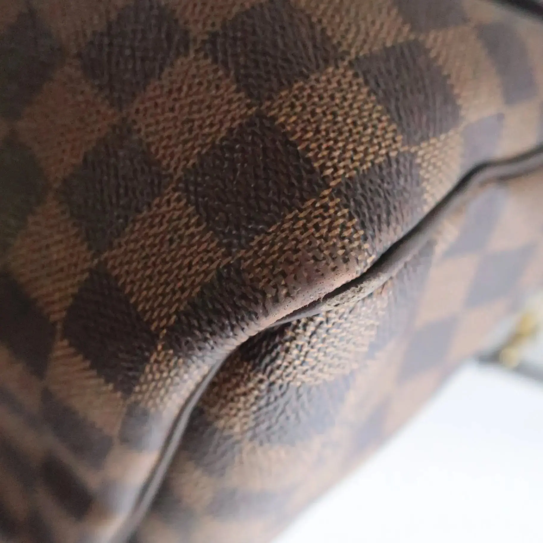 Louis Vuitton Damier Ebene Keepall 55 Bandouliere - Image 9