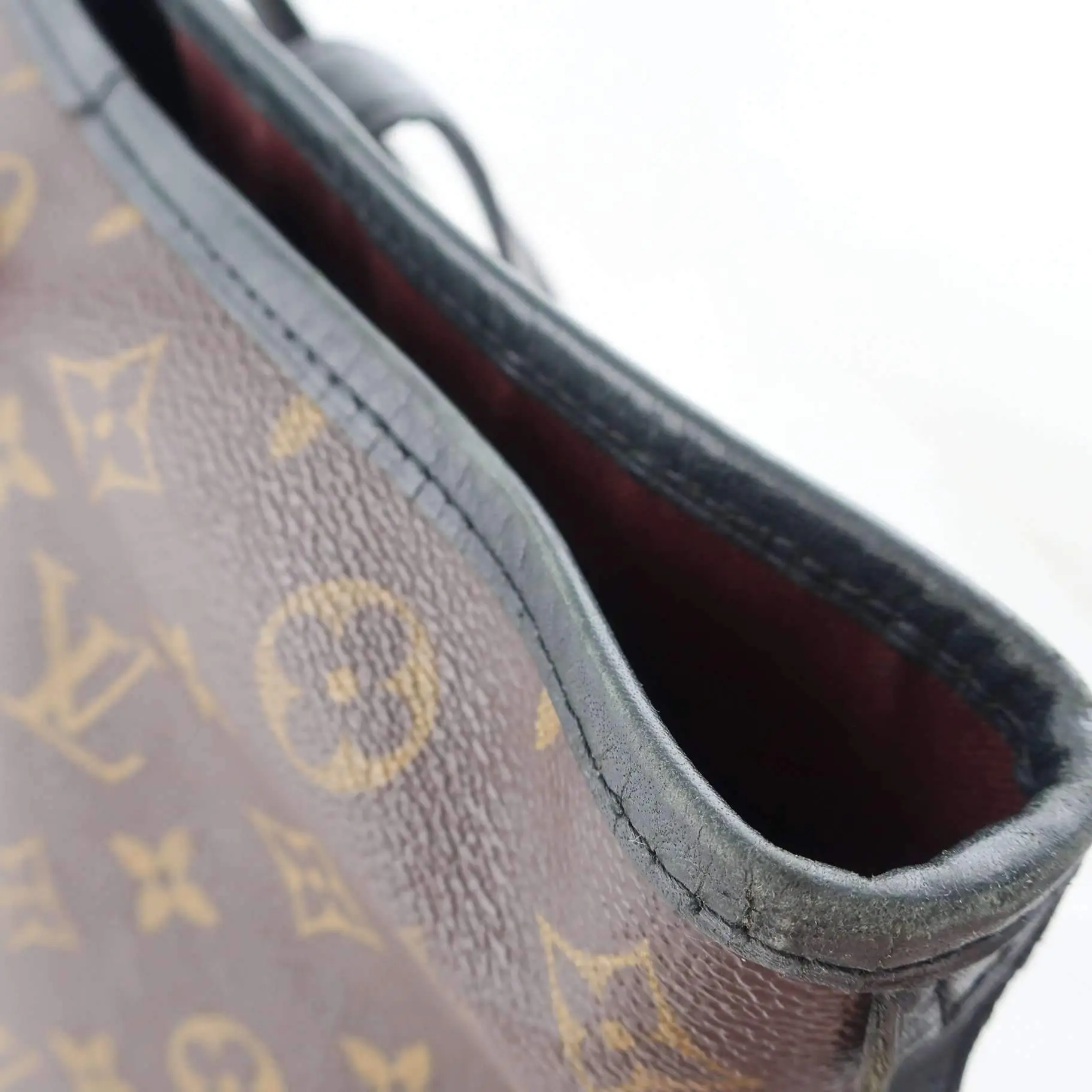 Louis Vuitton Kitan Monogram Macassar Canvas Crossbody Bag - Image 18