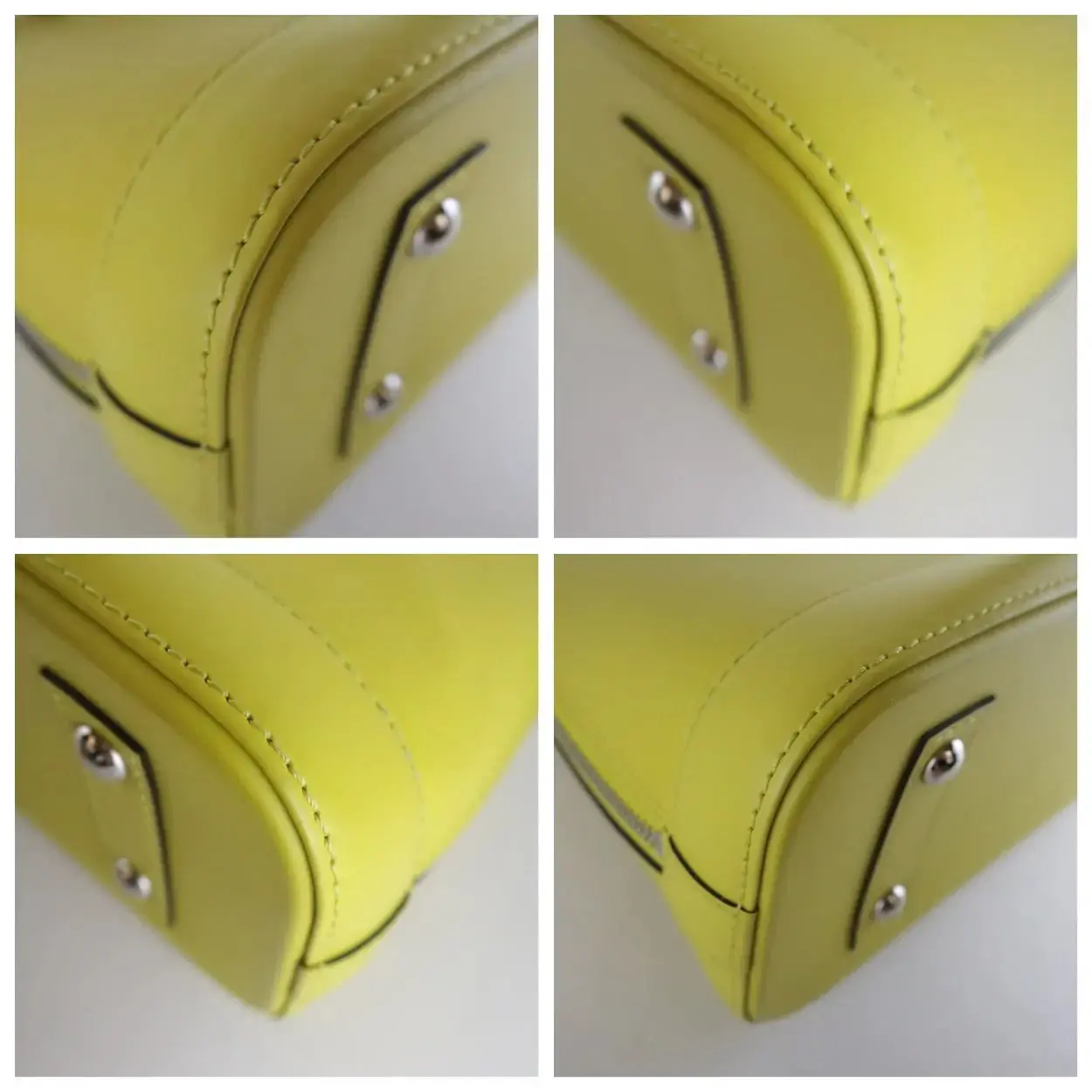 Louis Vuitton Lime Epi Alma BB Crossbody Bag - Image 14