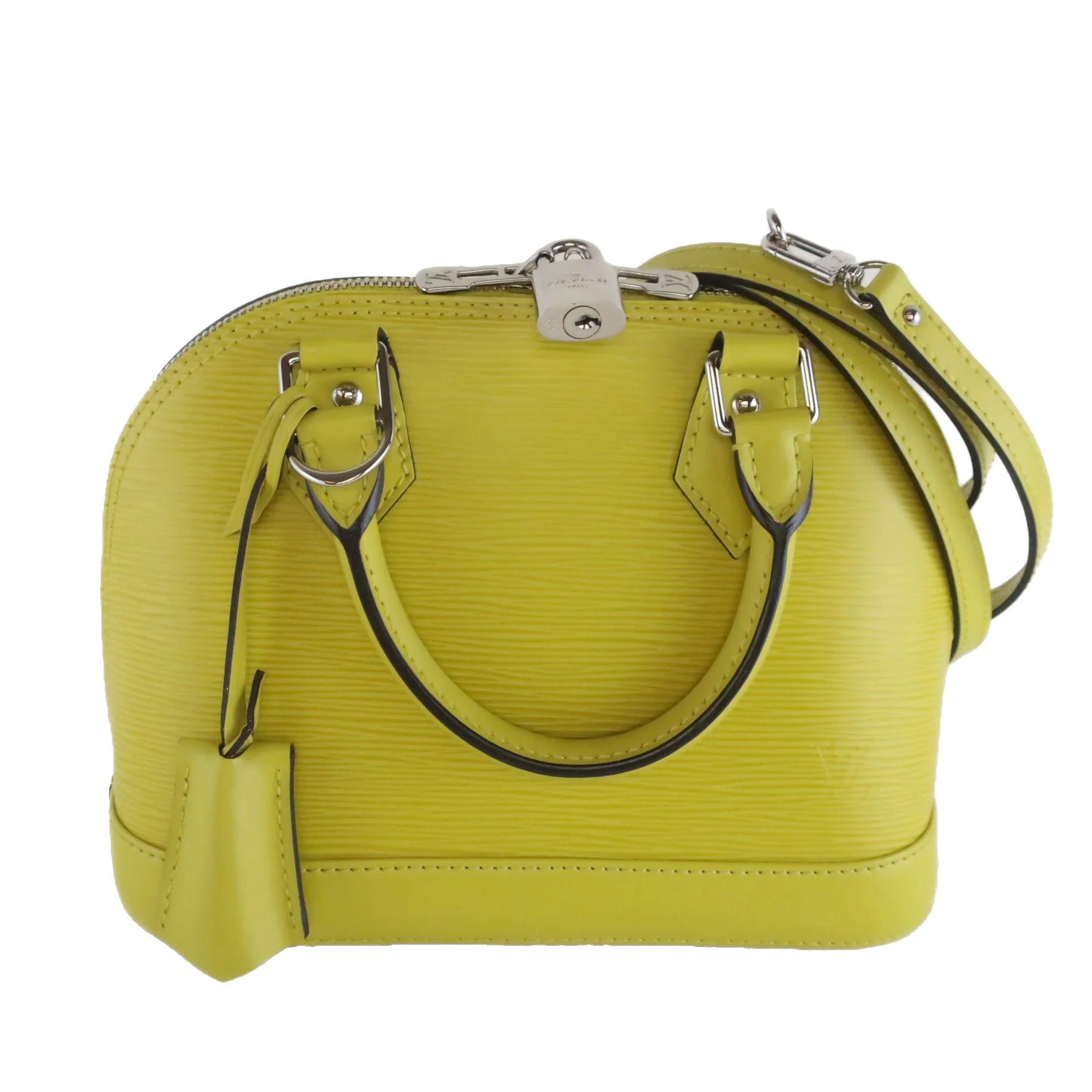 Louis Vuitton Lime Epi Alma BB Crossbody Bag - Image 2