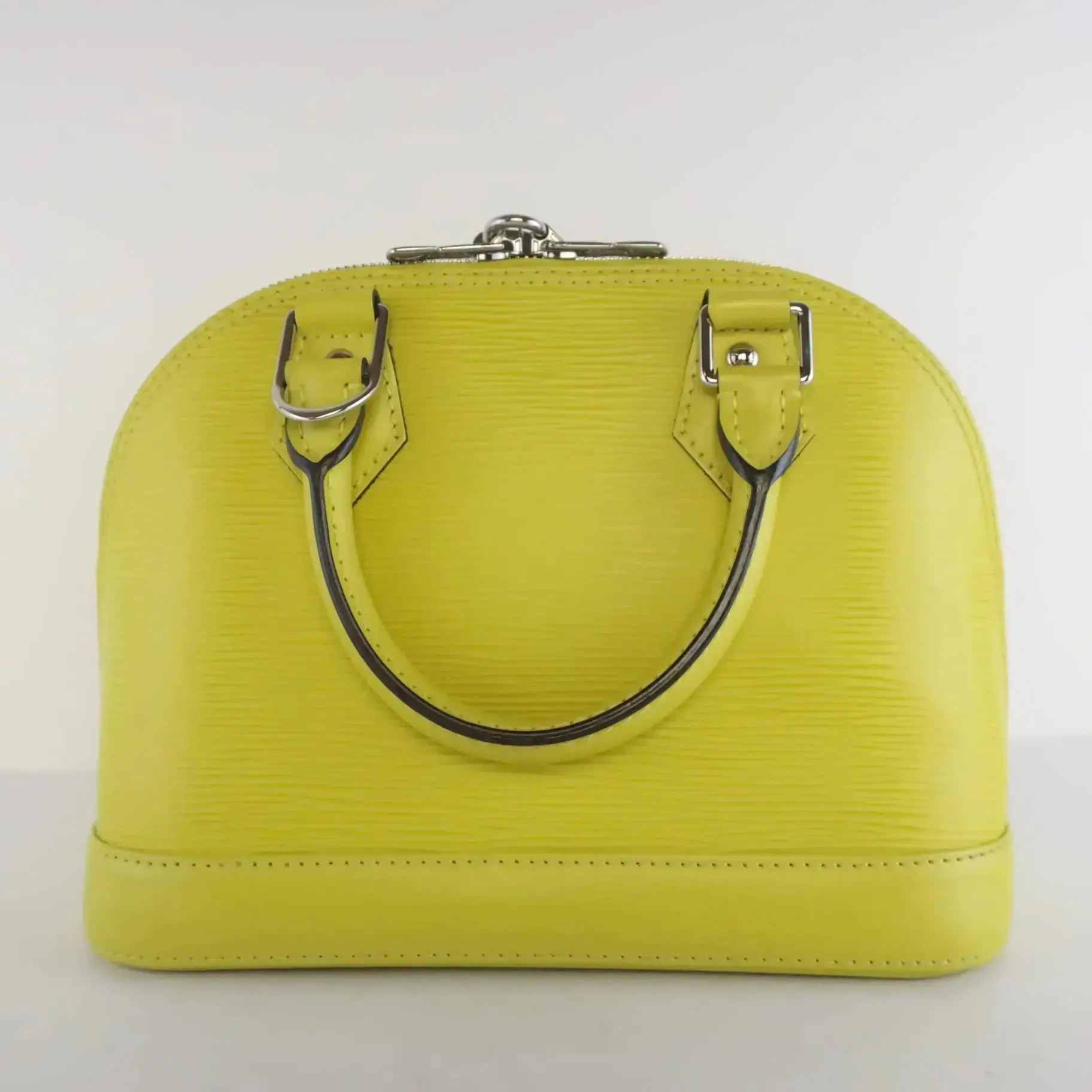 Louis Vuitton Lime Epi Alma BB Crossbody Bag - Image 5