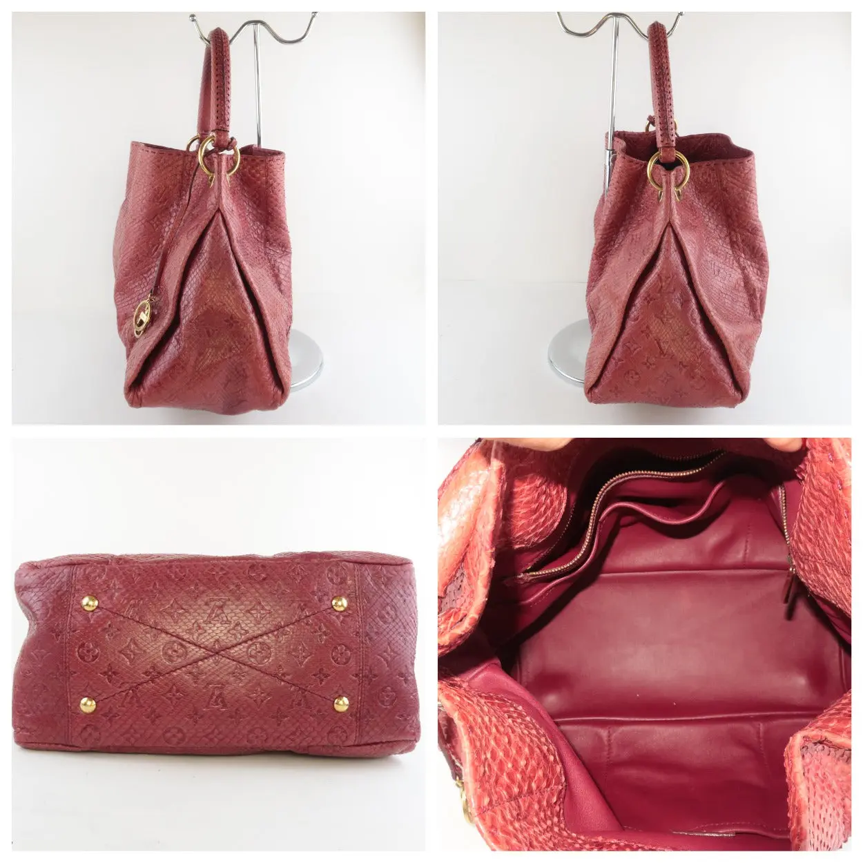Louis Vuitton Limited Edition Artsy MM Python Bag - Image 17