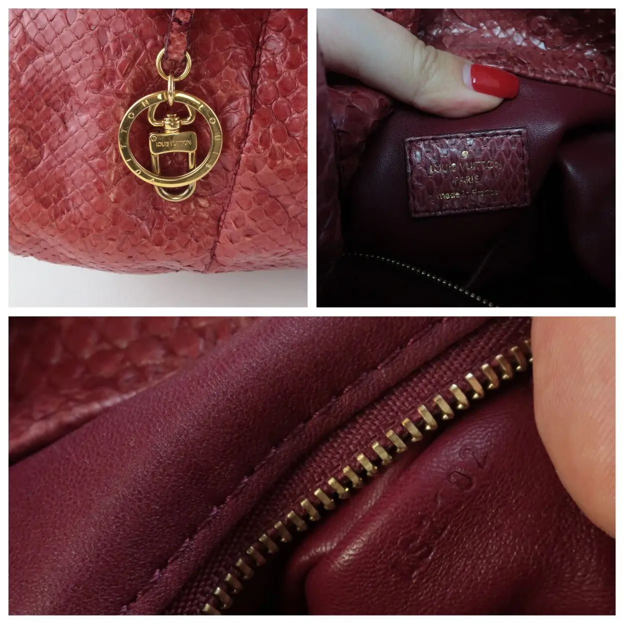 Louis Vuitton Limited Edition Artsy MM Python Bag - Image 22